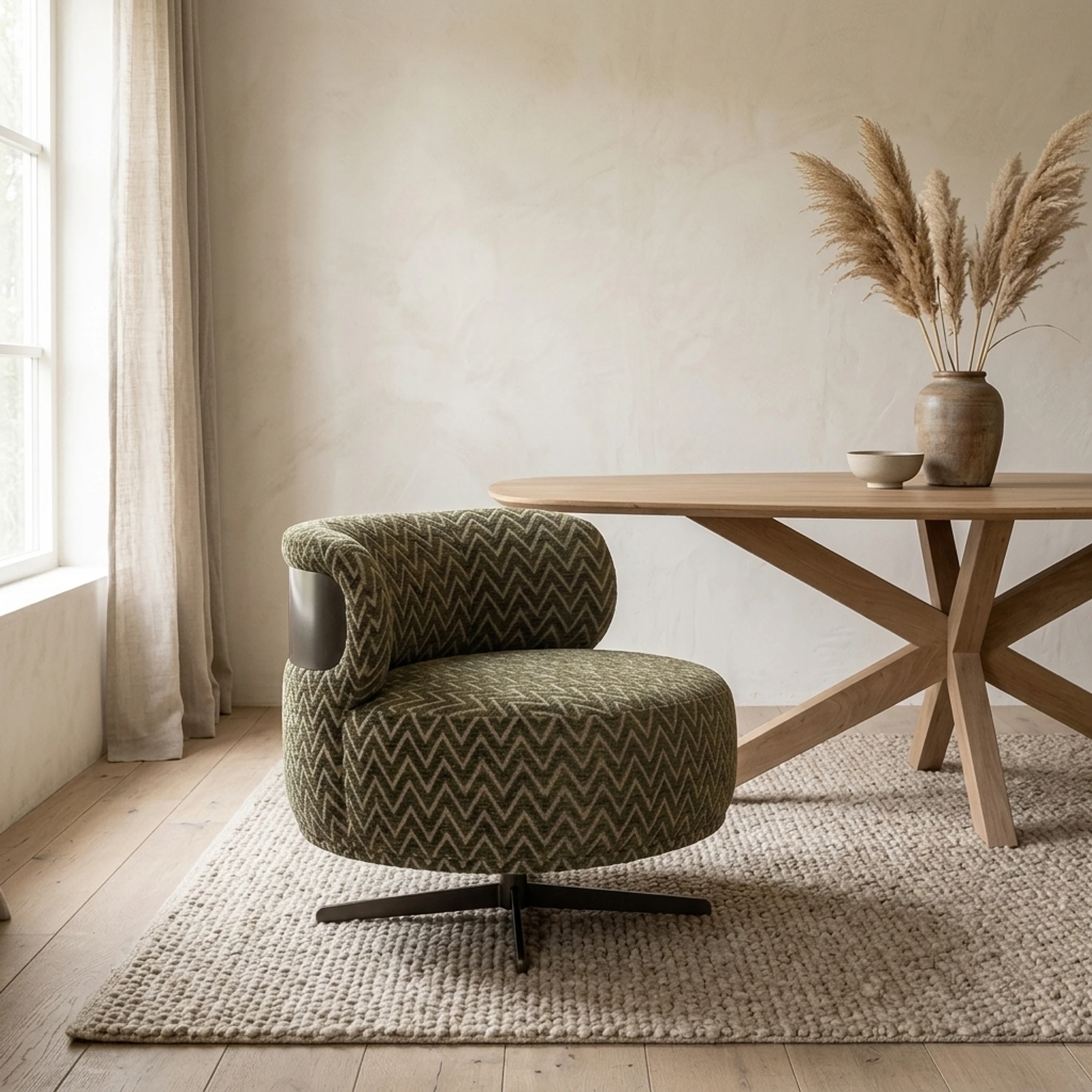 Lounge Stuhl Lauren moss chevron - Richmond Interiors