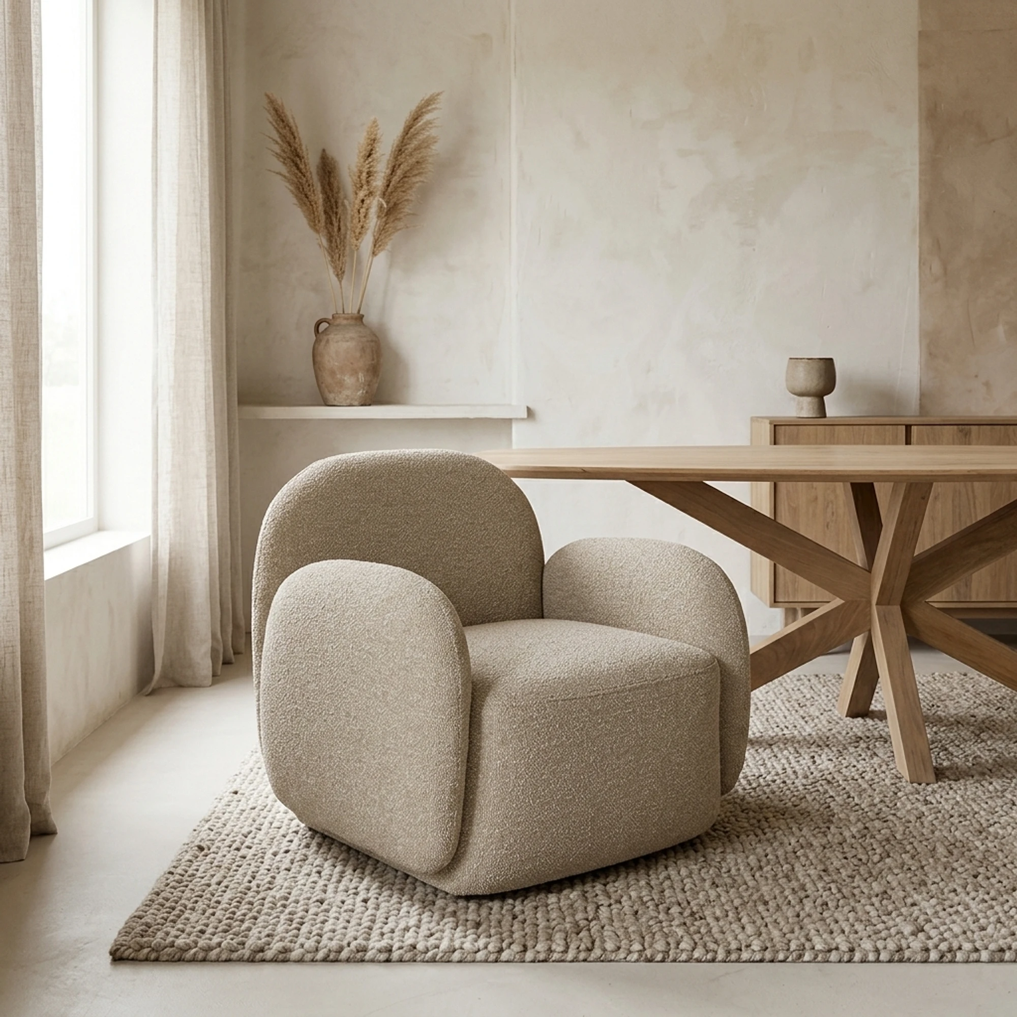 Lounge Stuhl Roxy lodge beige - Richmond Interiors