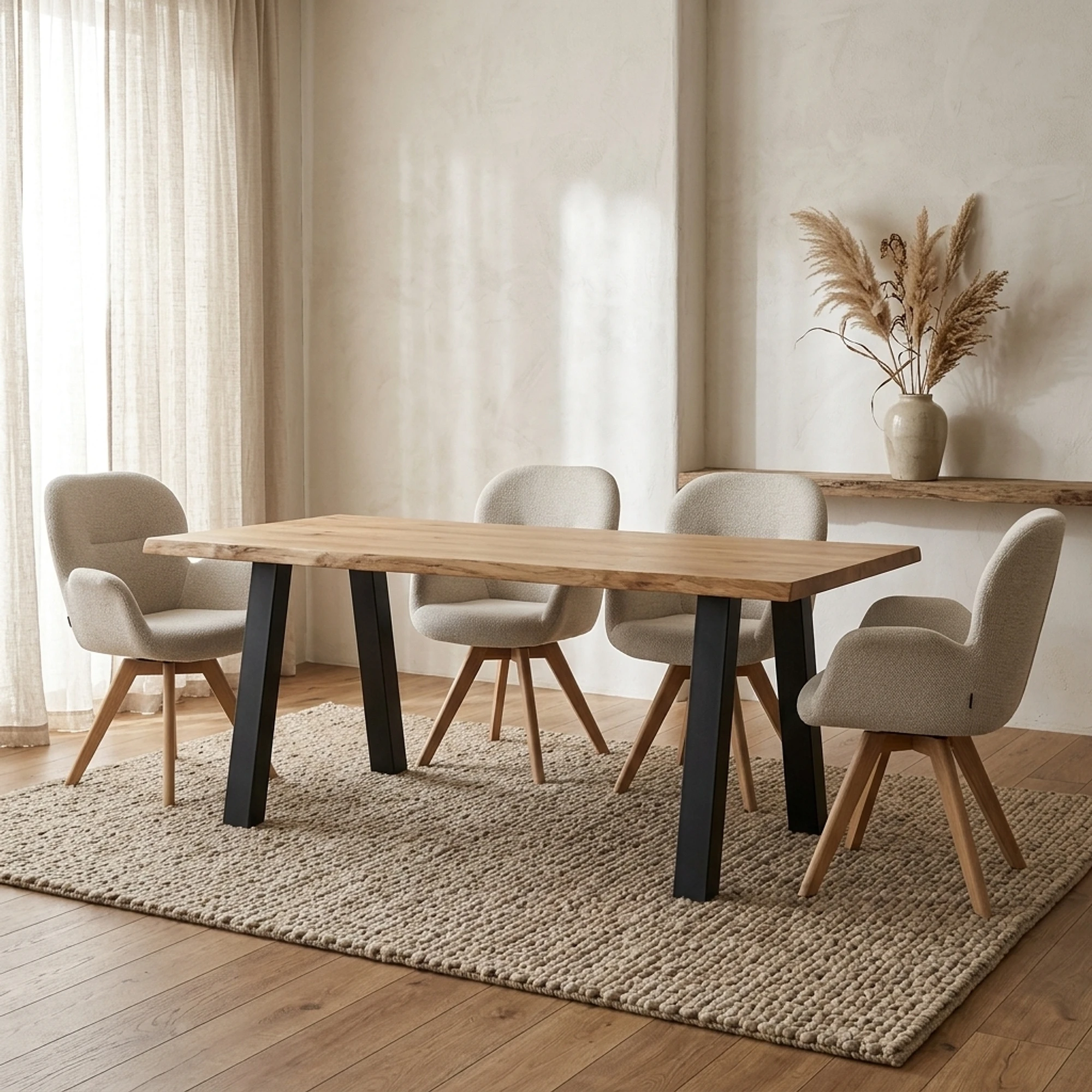 Onderstel N Eettafel Set van 2 - Benoa