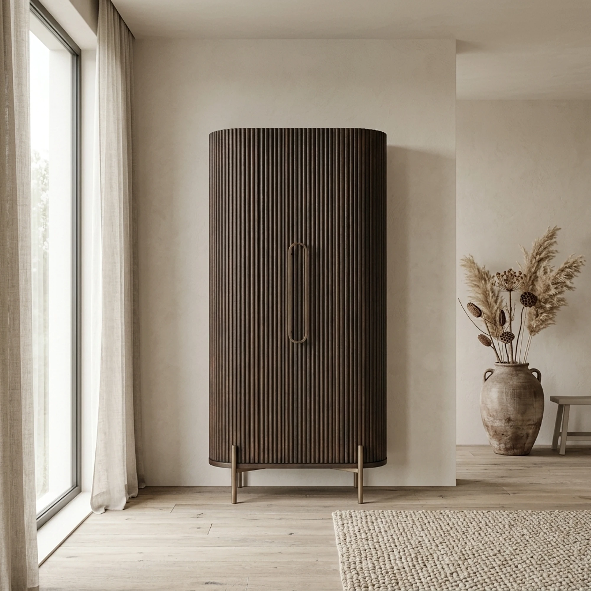 Storage cabinet Luxor brown - Richmond Interiors