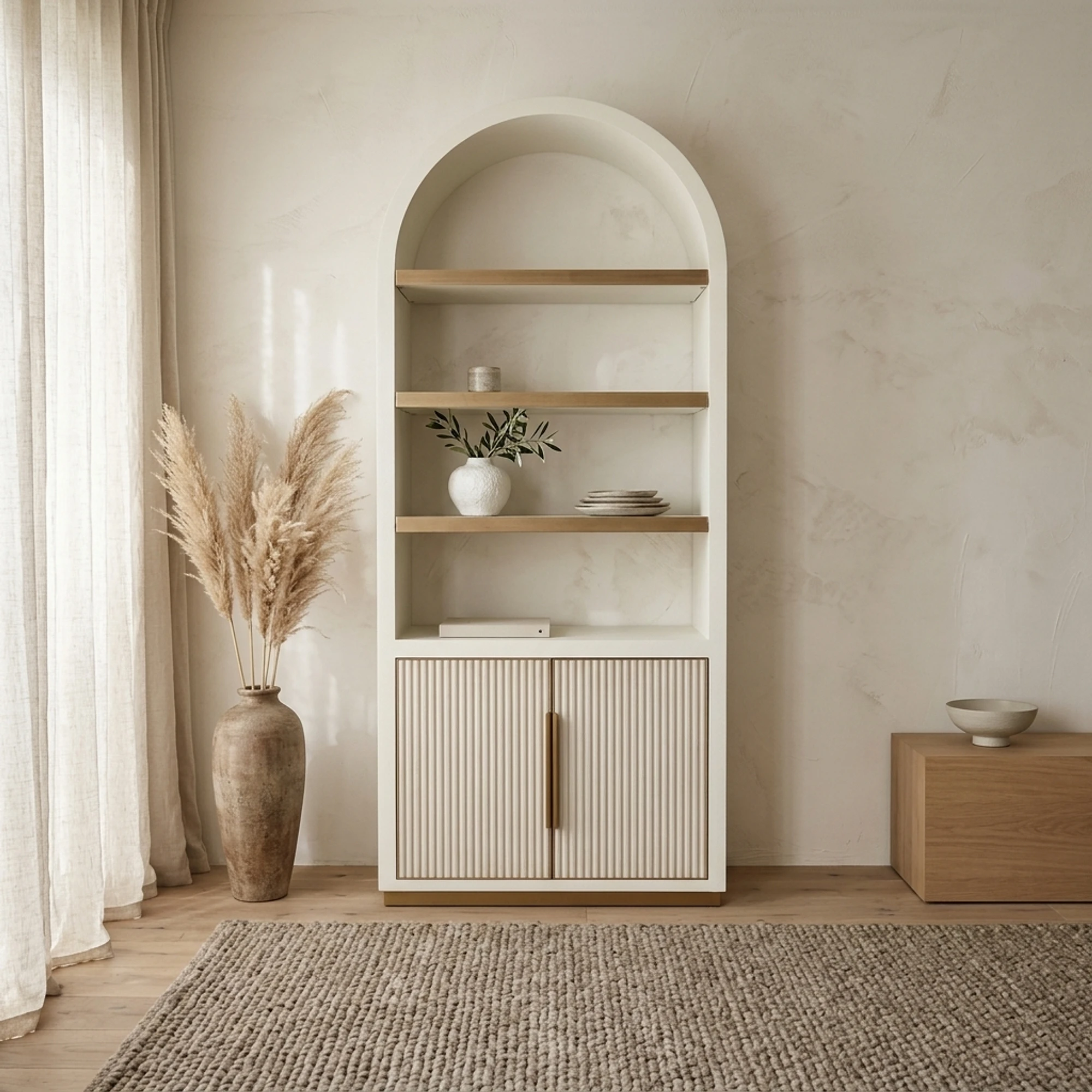 Storage Cabinet Tivoli white - Richmond Interiors