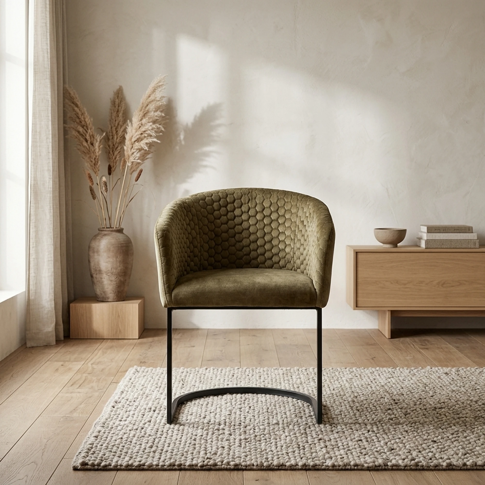 Armstoel Pellaro groen - Tower Living