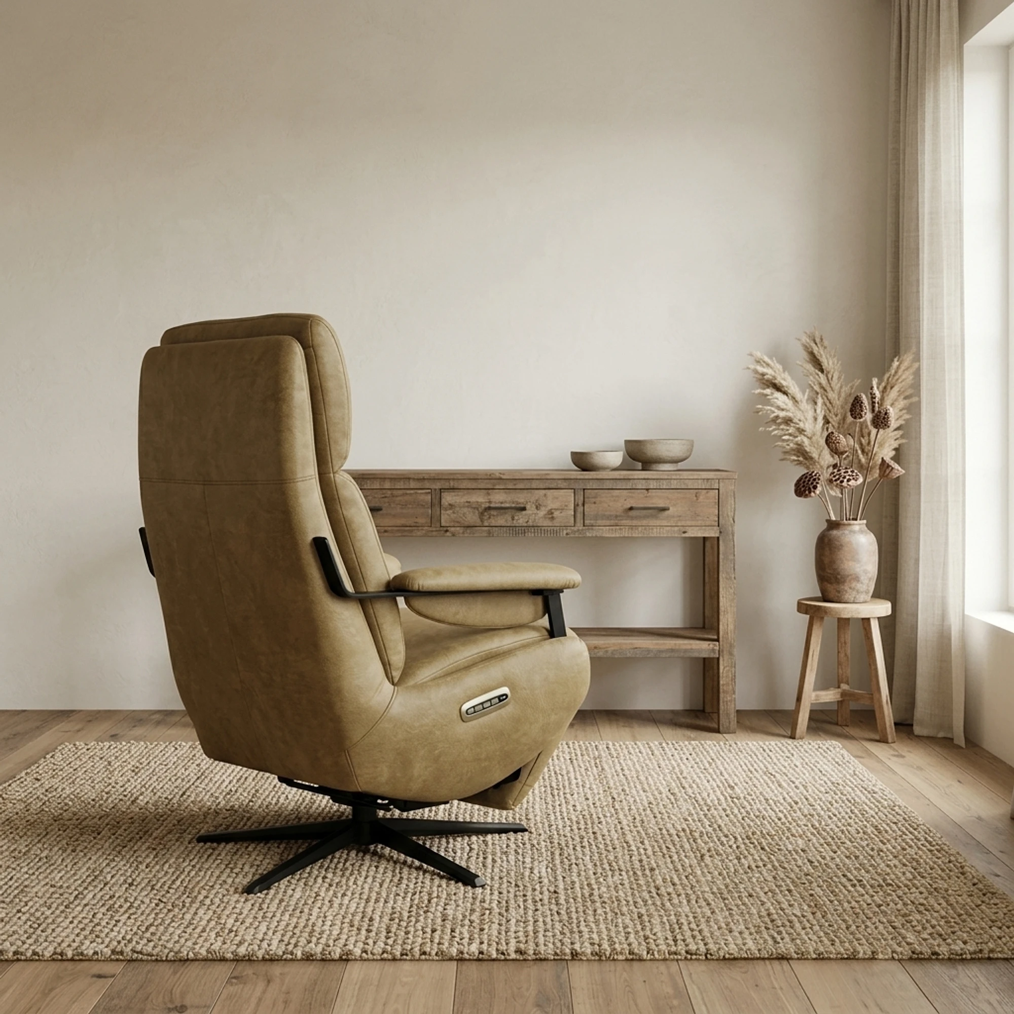 Relaxfauteuil Theo | uit voorraad - Wildeboer & van der Weide