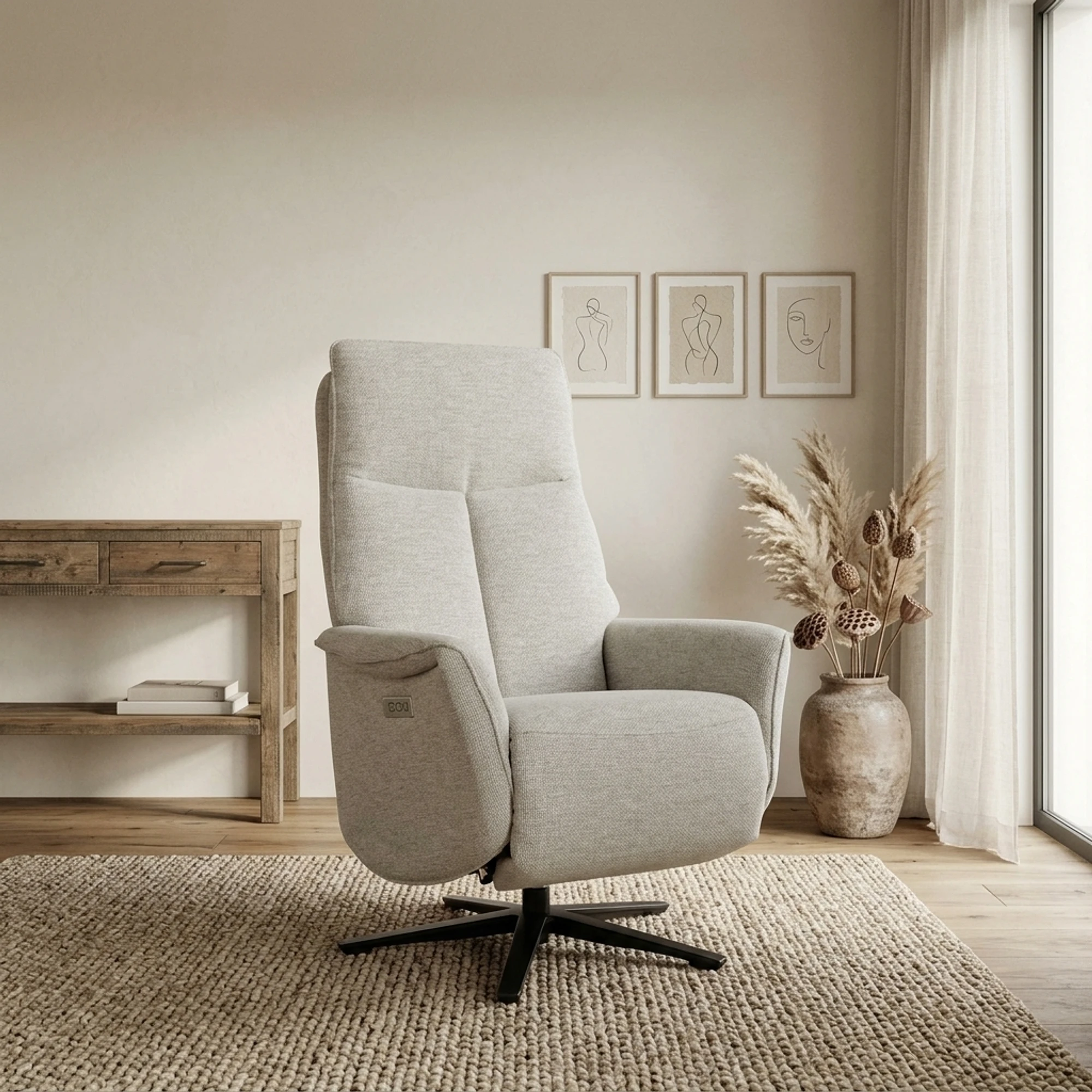 Relaxfauteuil Tim | uit voorraad - Wildeboer & van der Weide