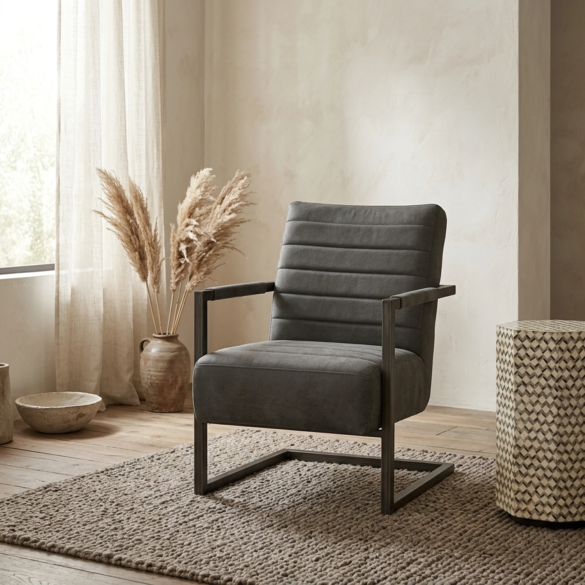 Sessel Rocca grau - Tower Living