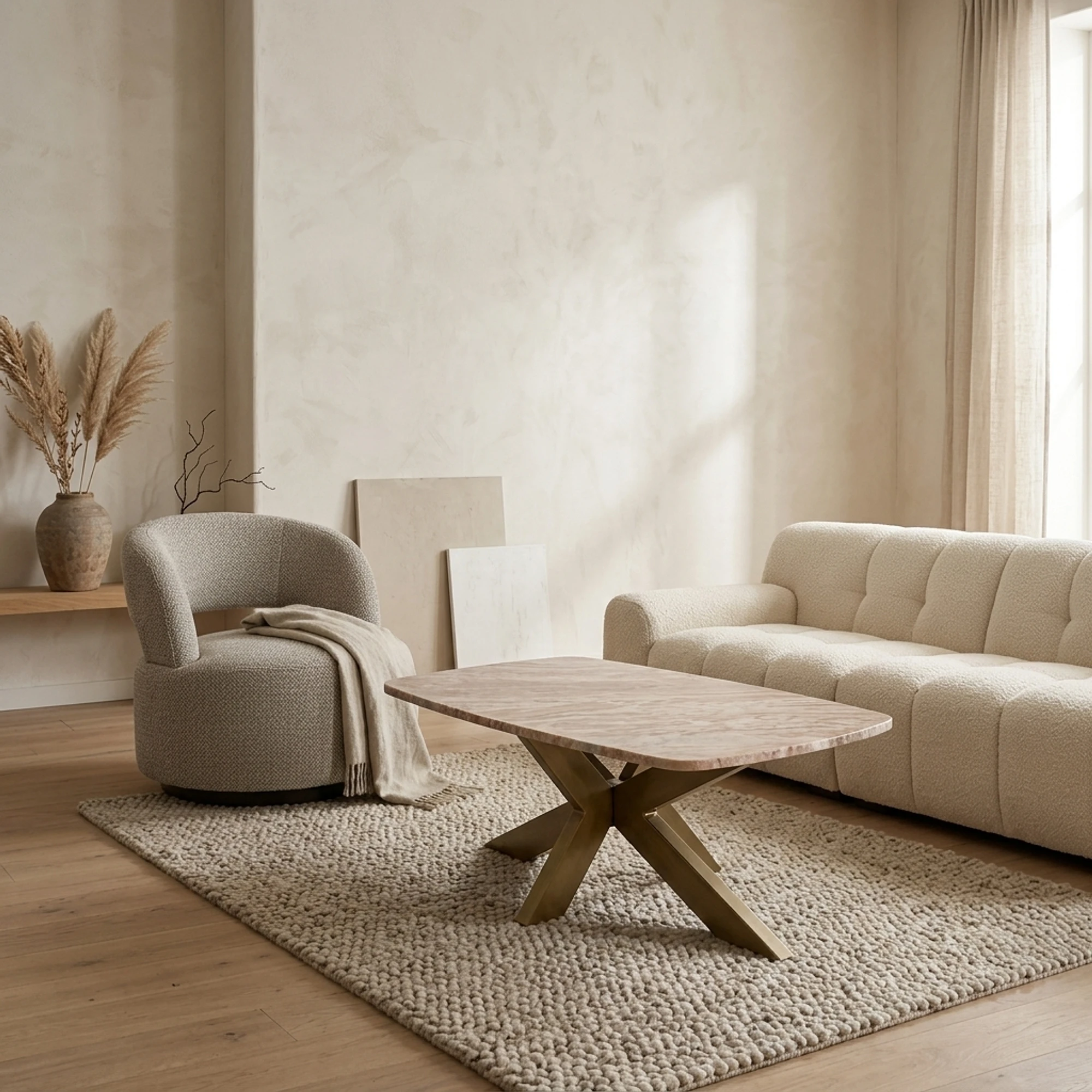 Coffee Table Bottega Blush beige - Richmond Interiors