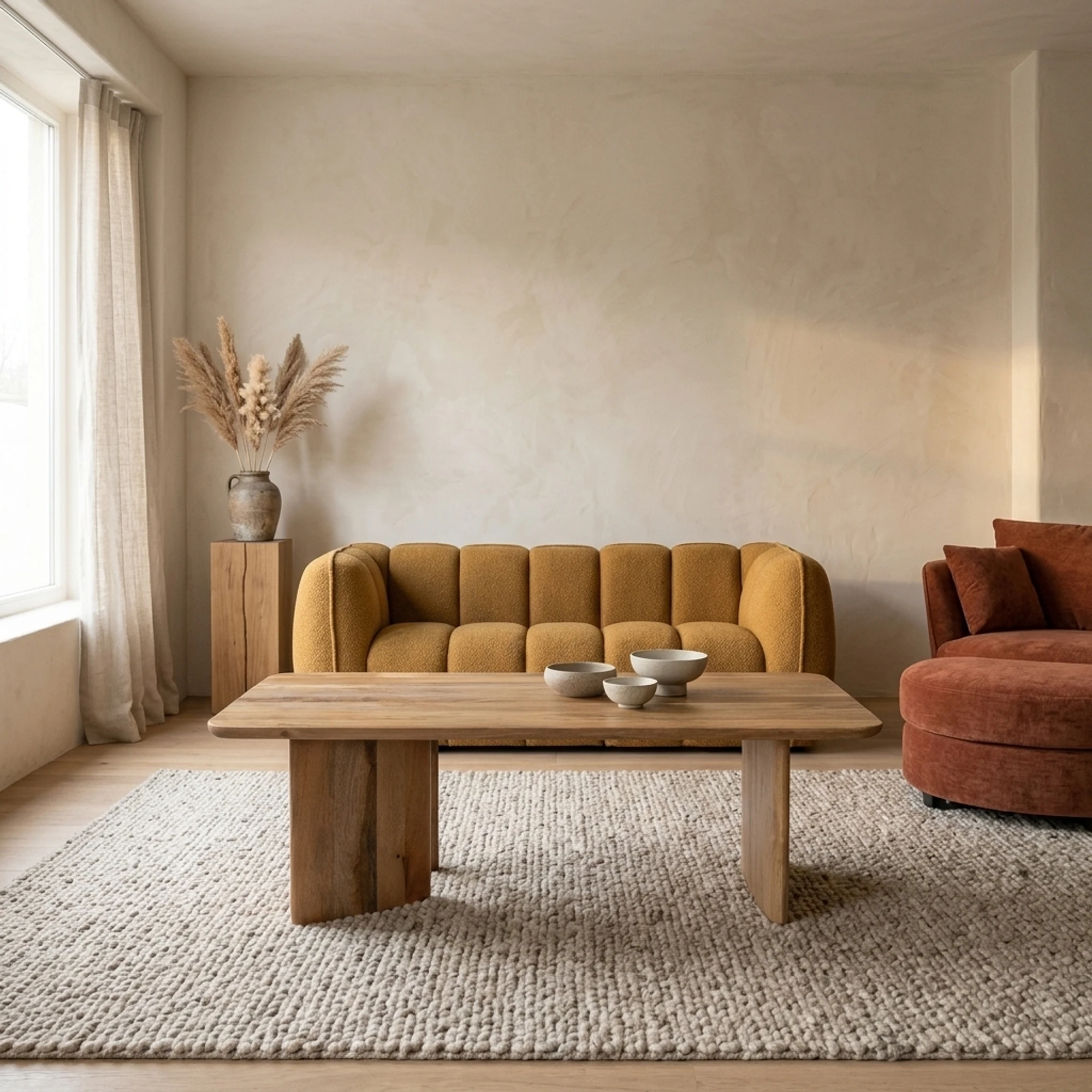 Salontafel Jade Rechthoek Naturel - Benoa