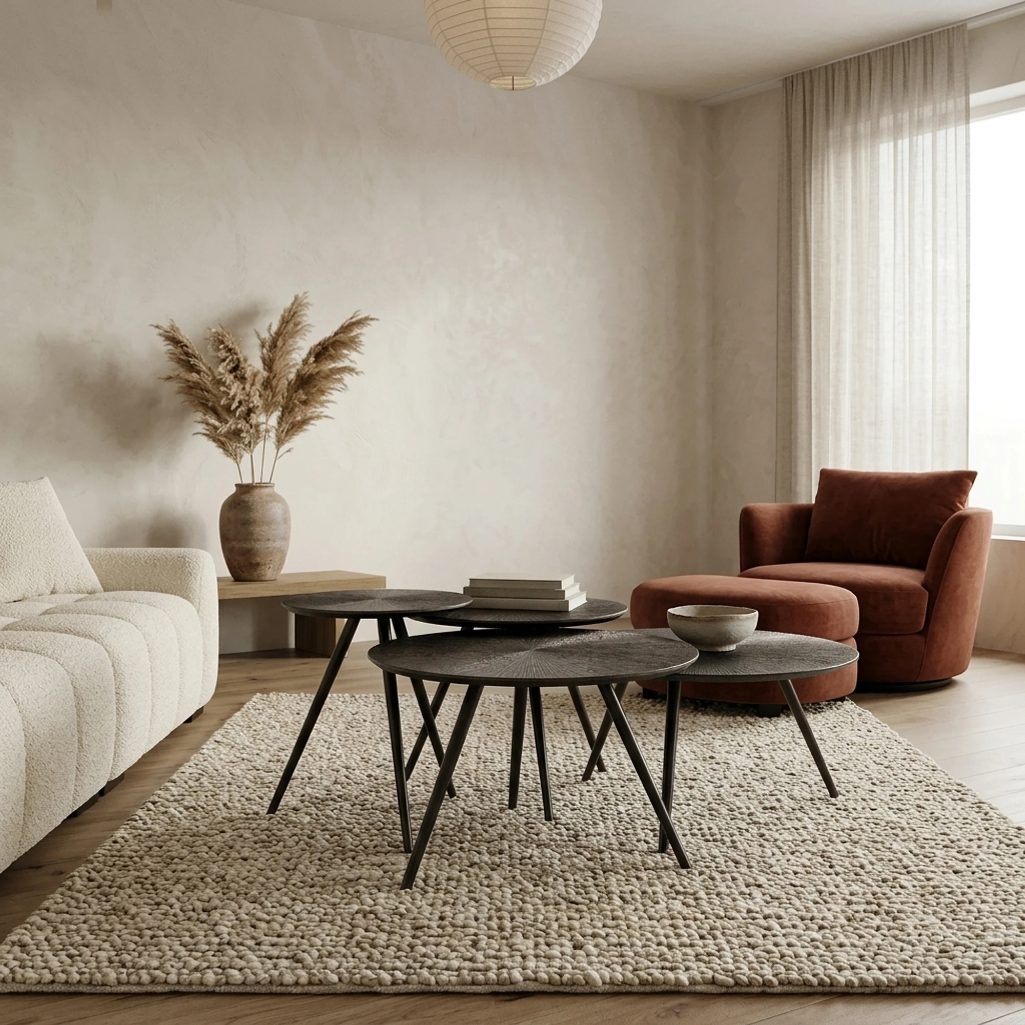 Couchtisch Quadra Brunzae (Set aus 4) - Richmond Interiors