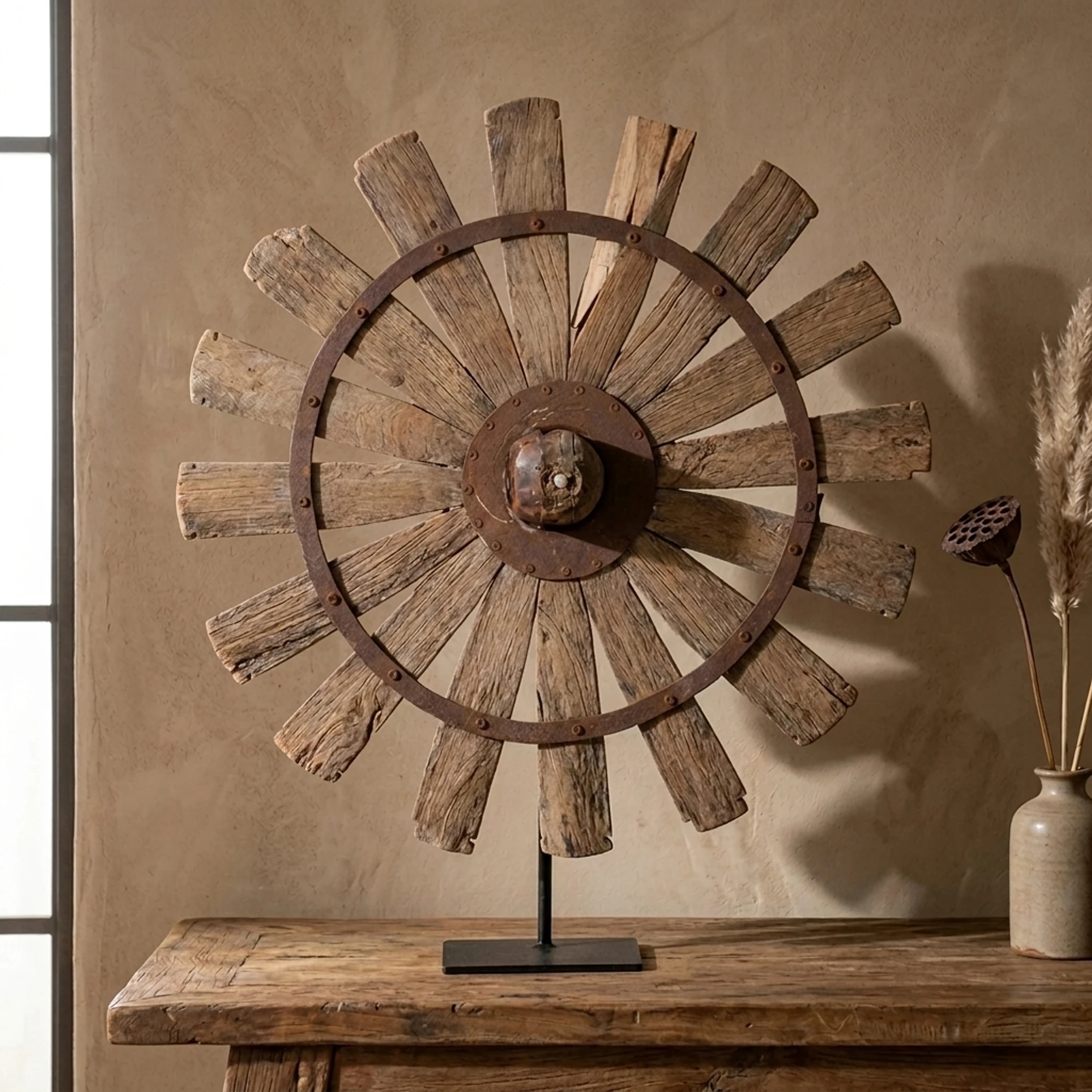 Sculptuur Charkha - Benoa