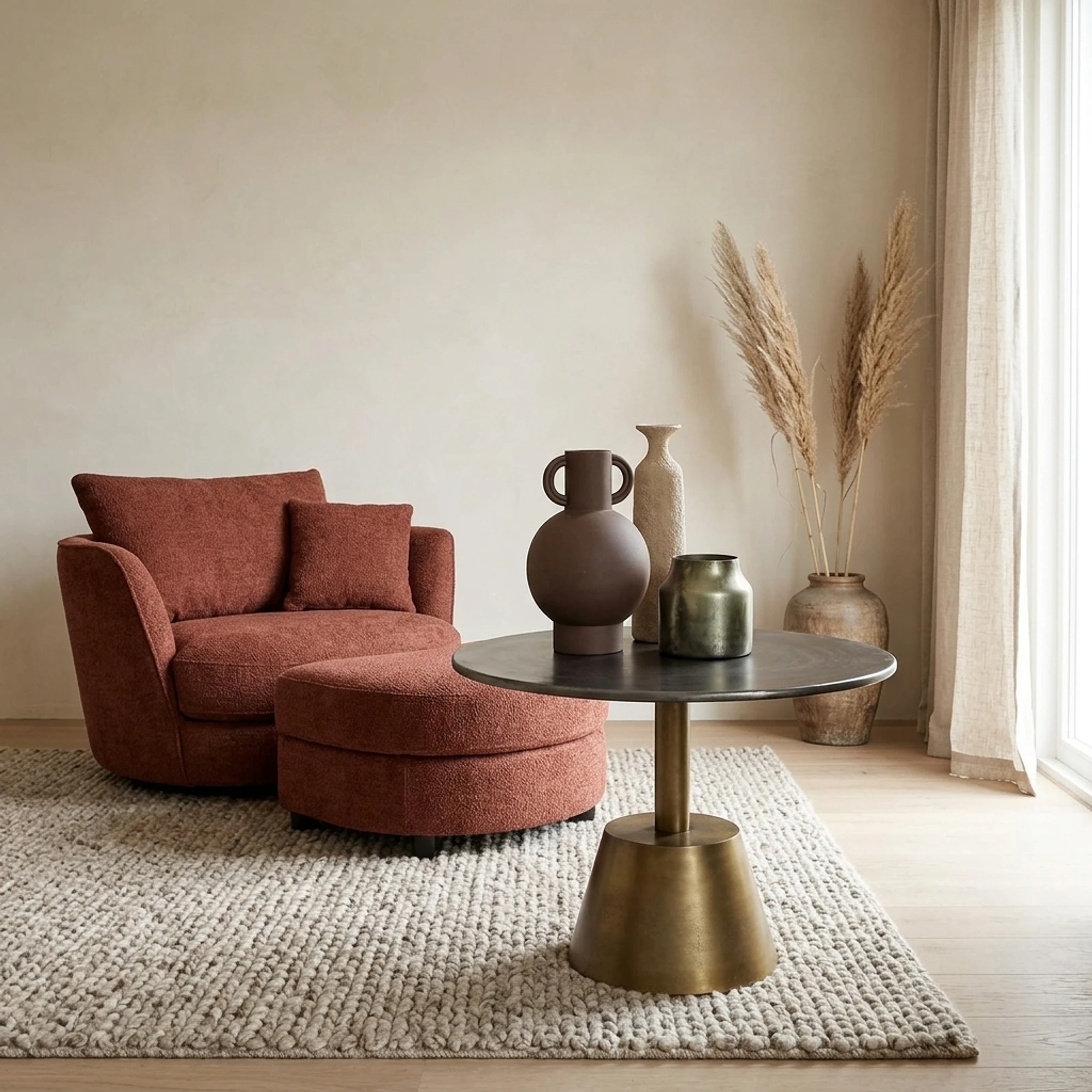 Side Table Kian Gold Silver - Benoa