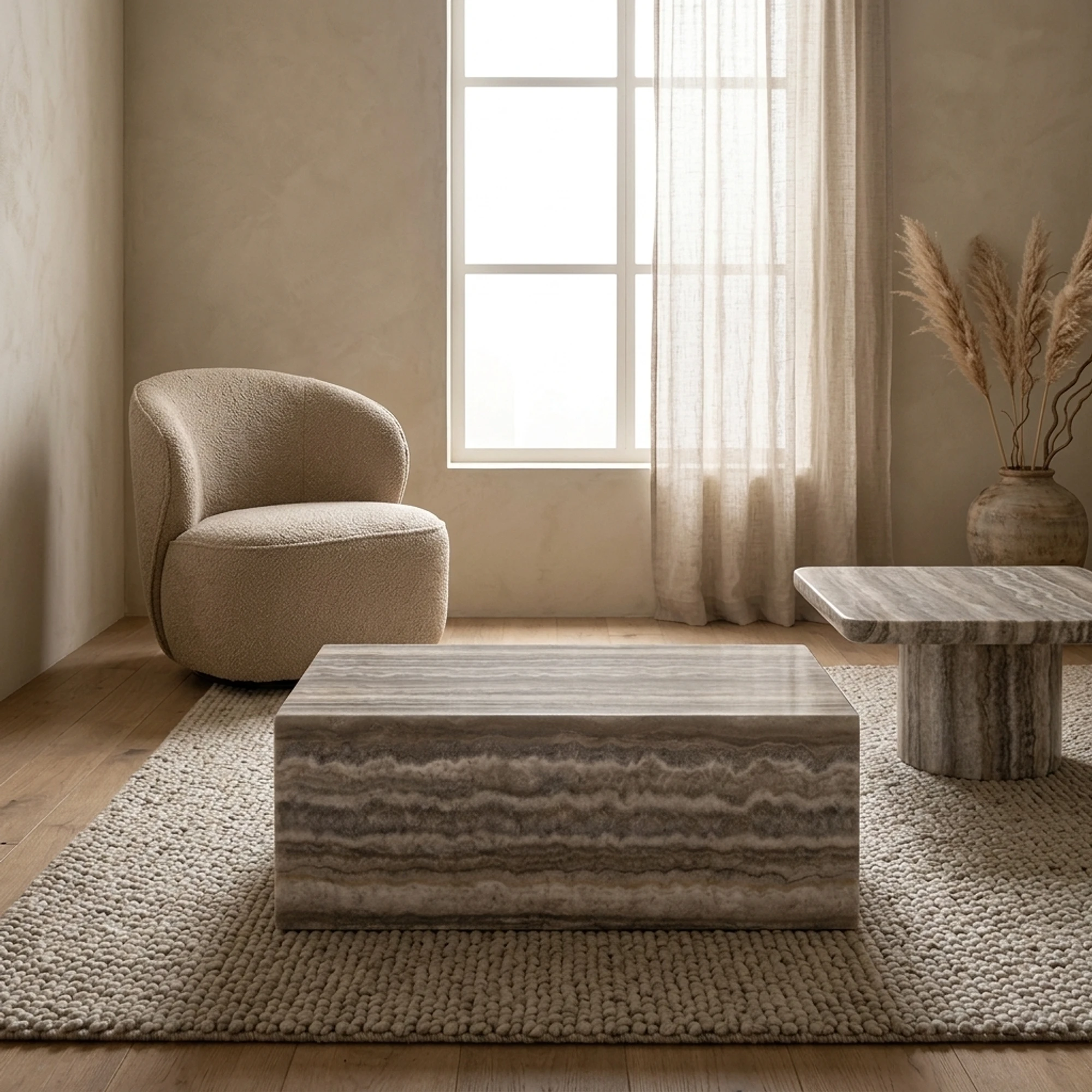 Sofa element Dulce grey coffee table - Richmond Interiors