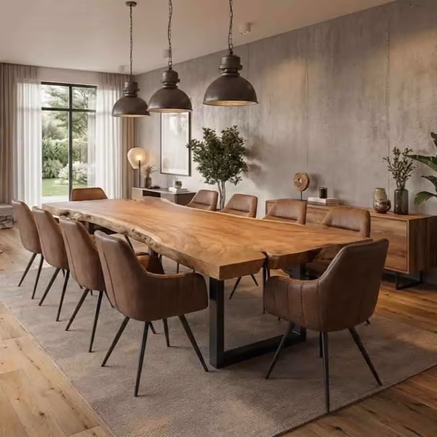 Suar Tree Trunk Tops: Solid Wood - World of Brosi