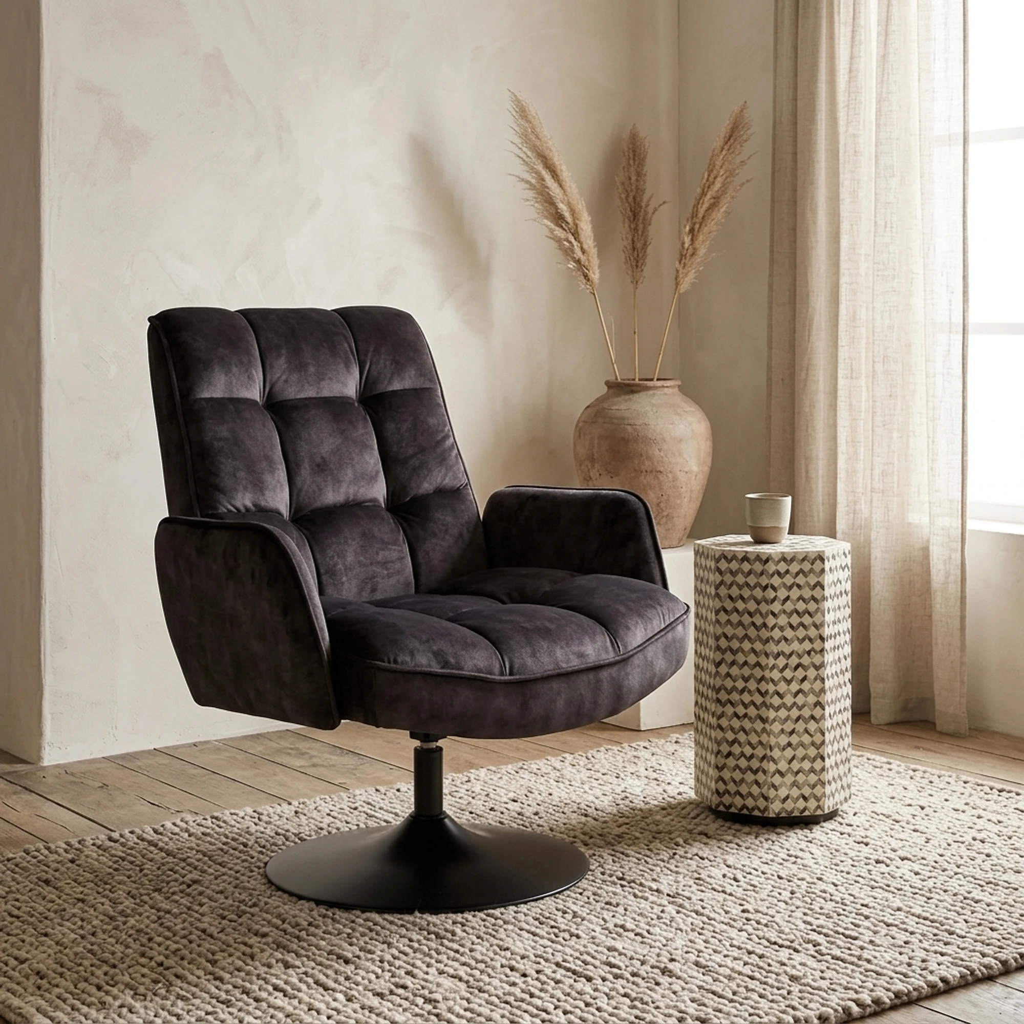Sessel Tropea grau - Tower Living