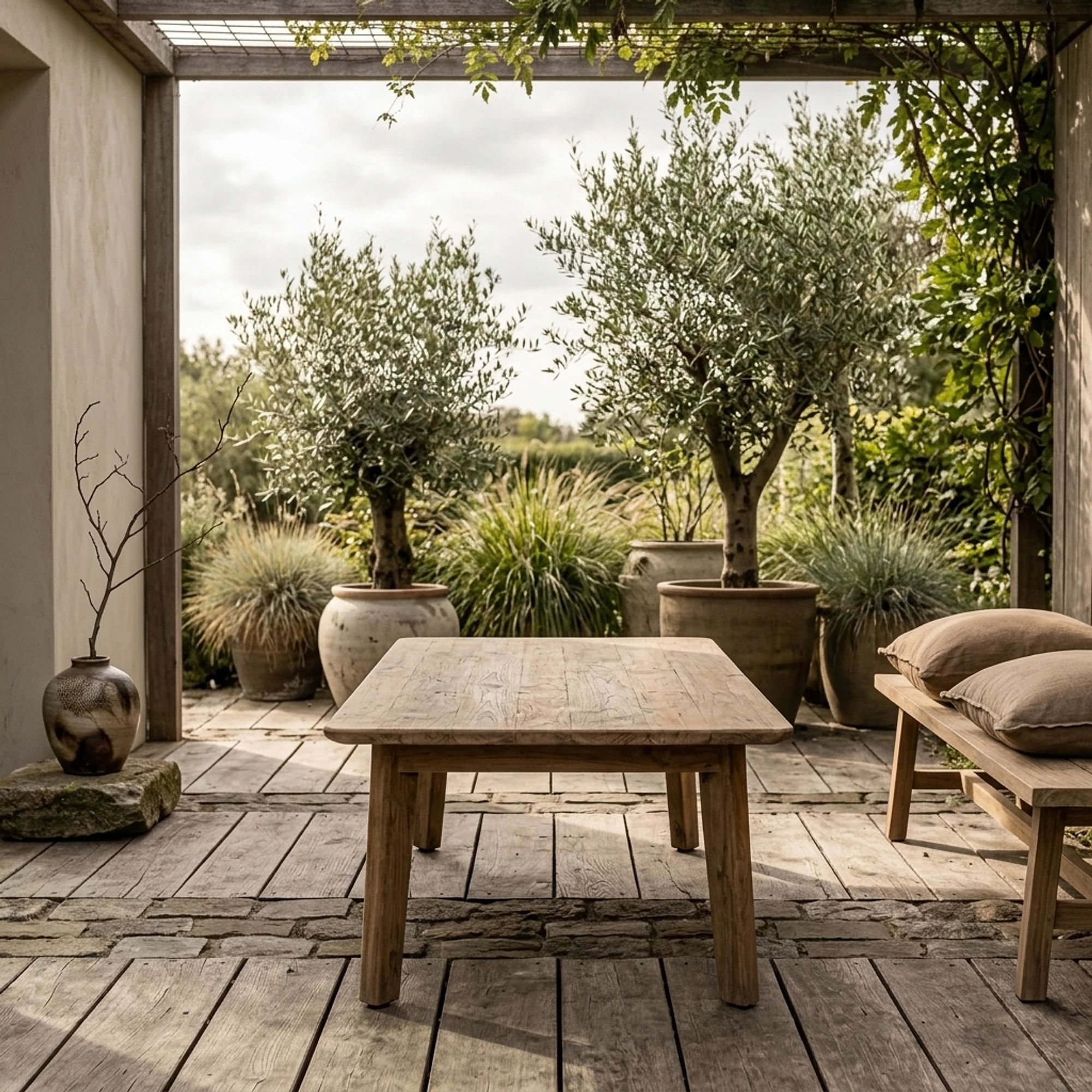 Garten Couchtisch Bromo Teak 130 - Benoa