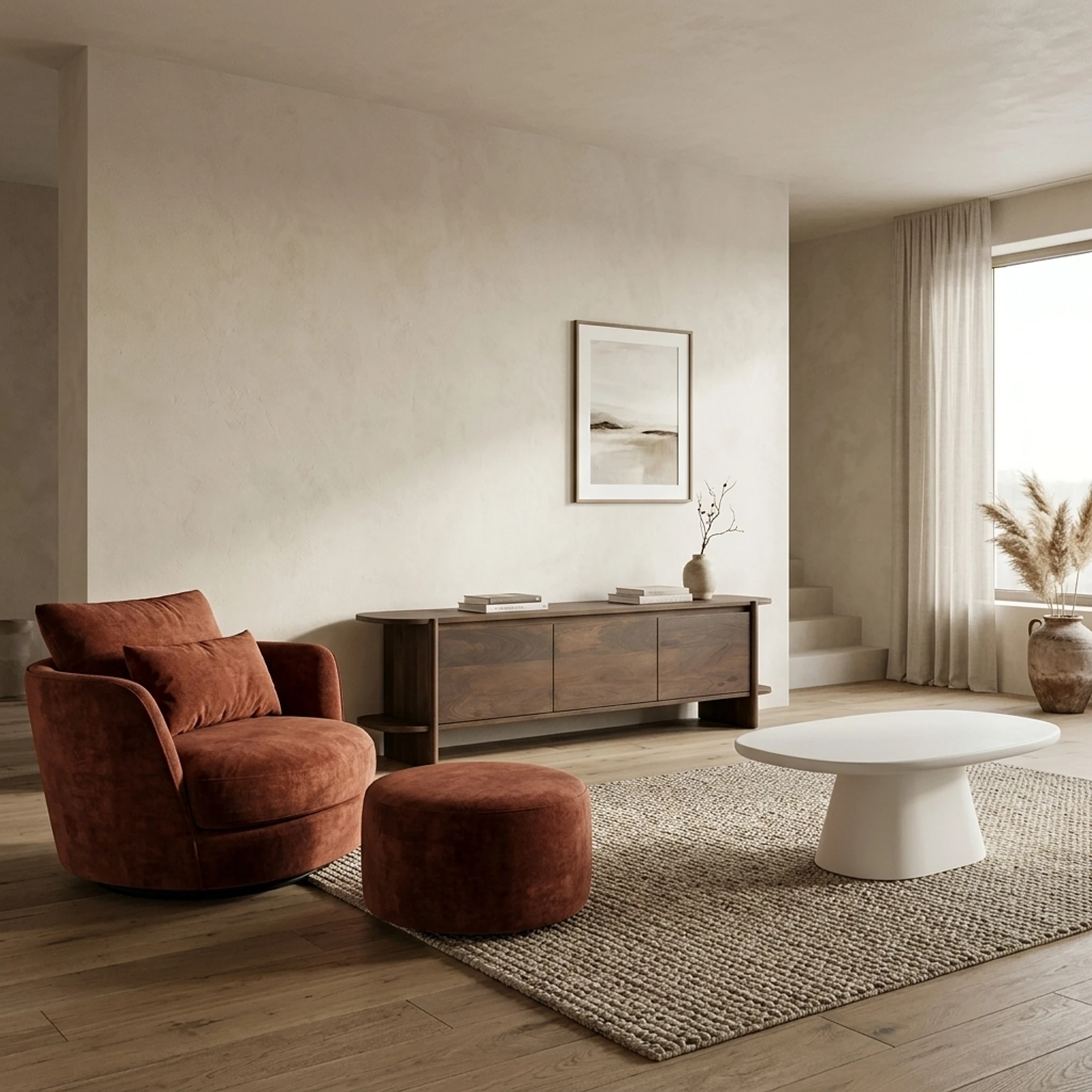 Jade TV Unit Floating Brown - Benoa