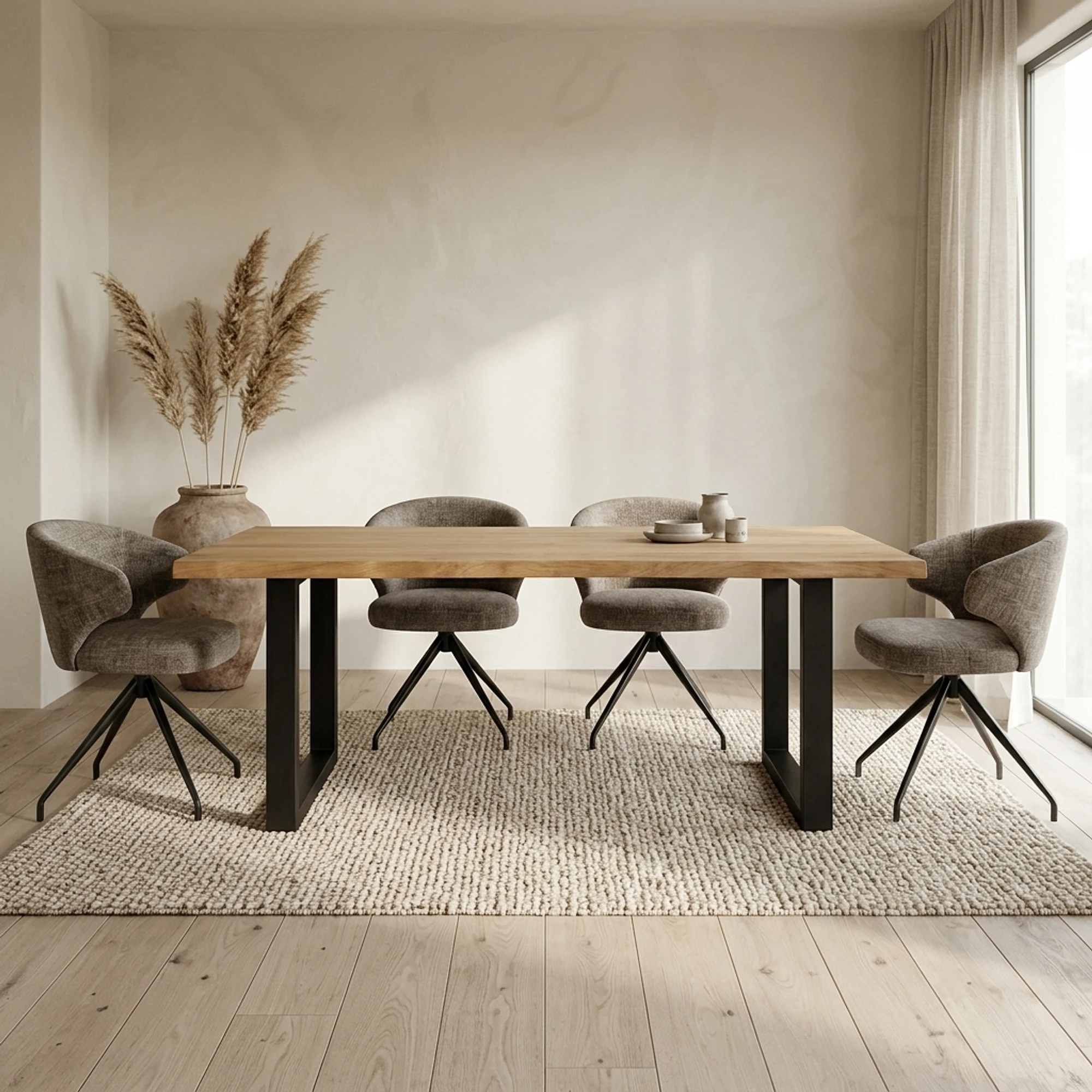 Ultimo Dining Table natural rectangular 260 cm - Tower Living