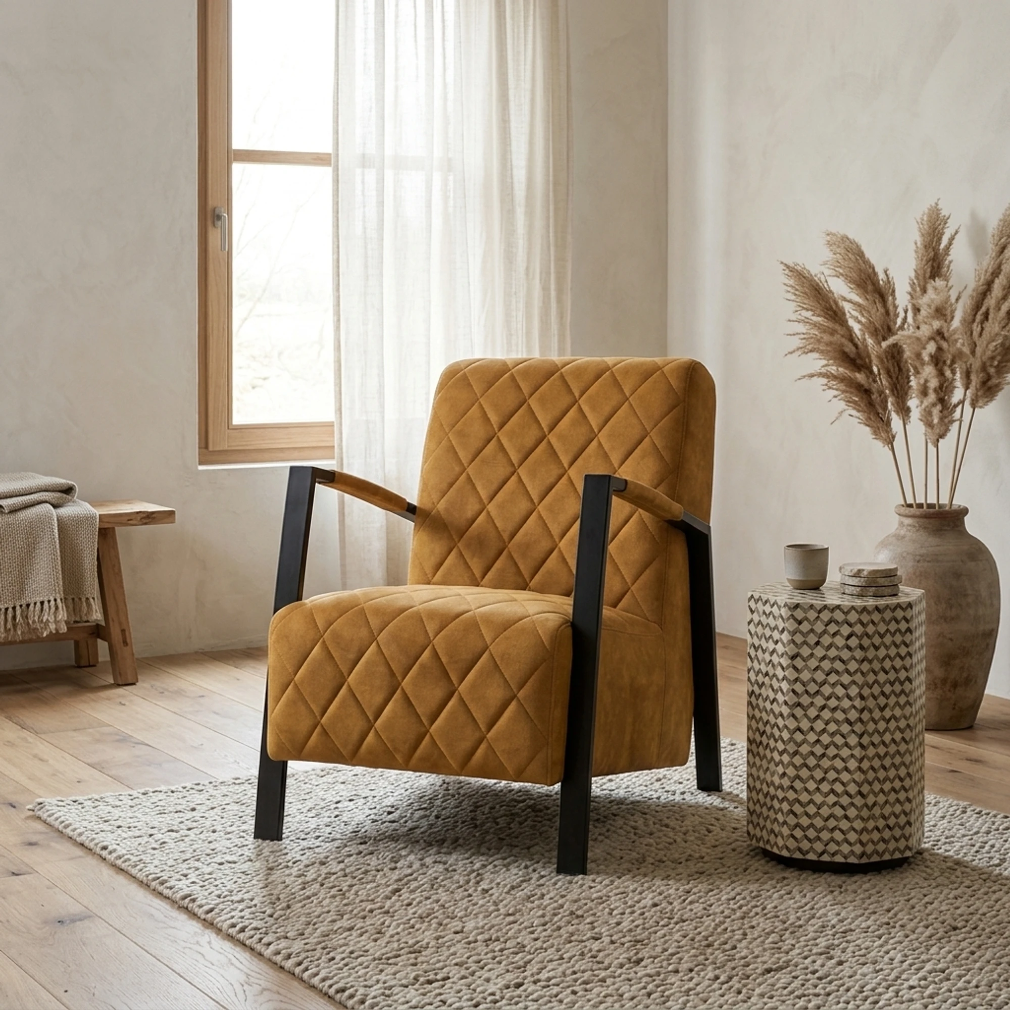Sessel Villa gelb - Tower Living
