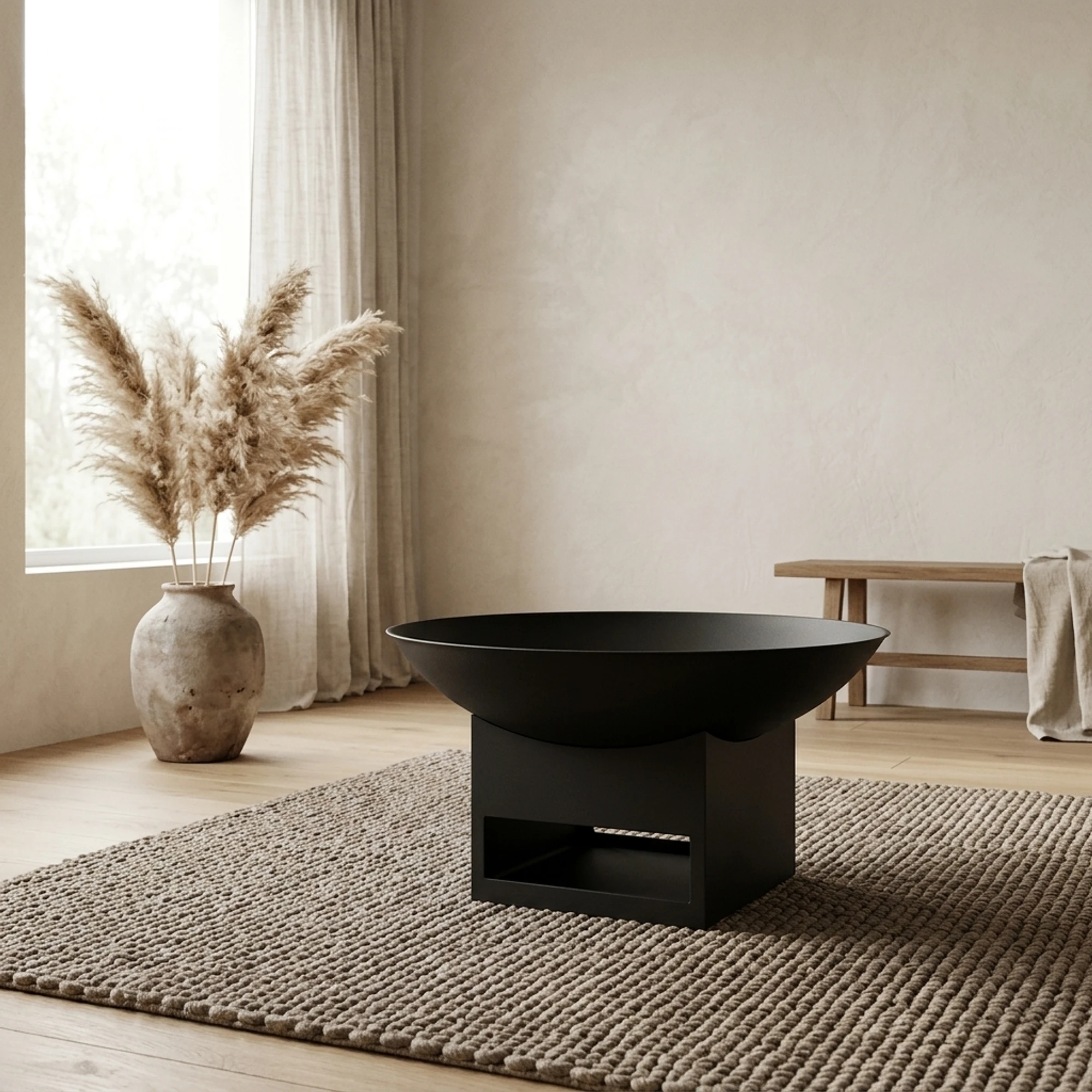 Feuerschale Davey black - Richmond Interiors