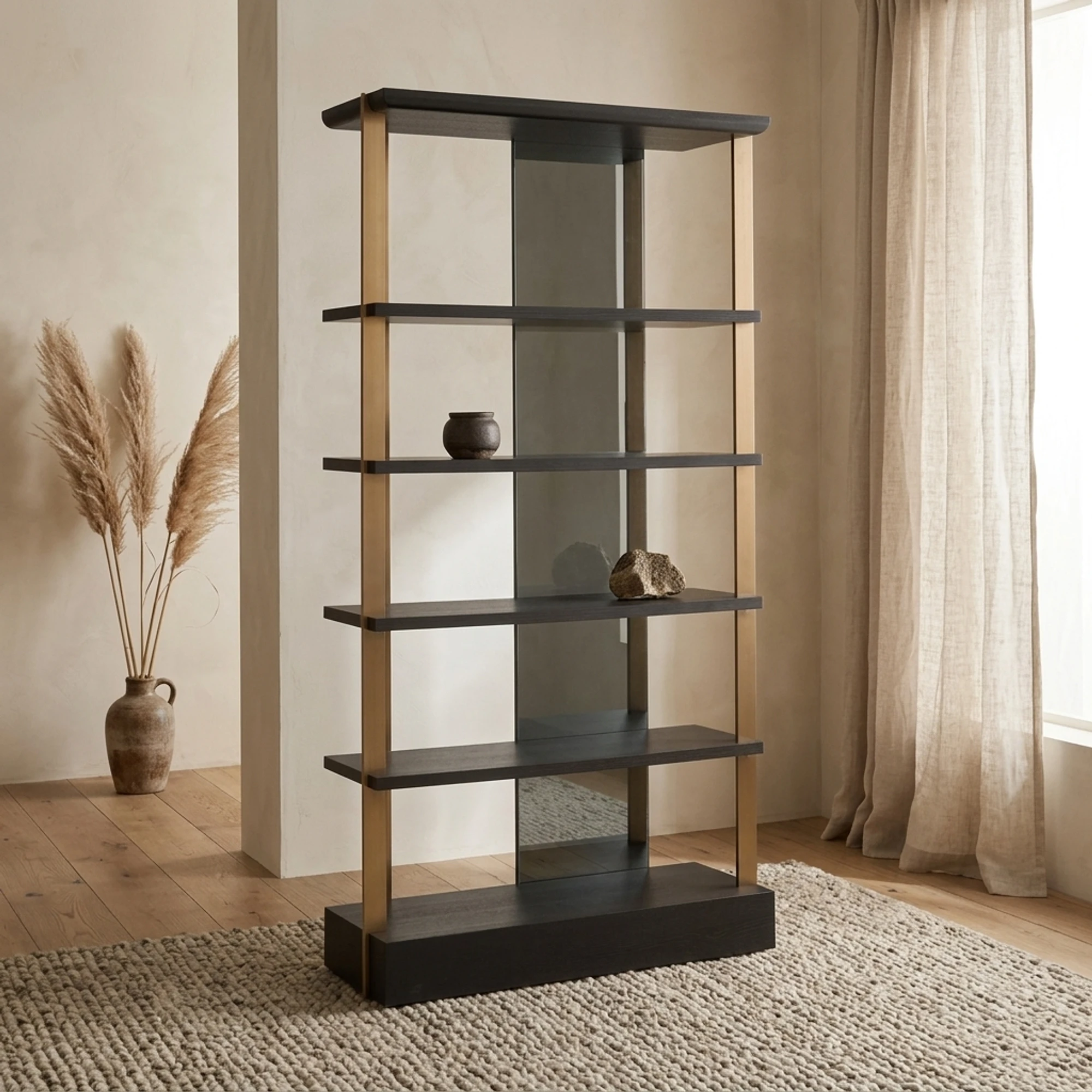 Wall Cabinet Alexander Jones charcoal (Rigley) - Richmond Interiors