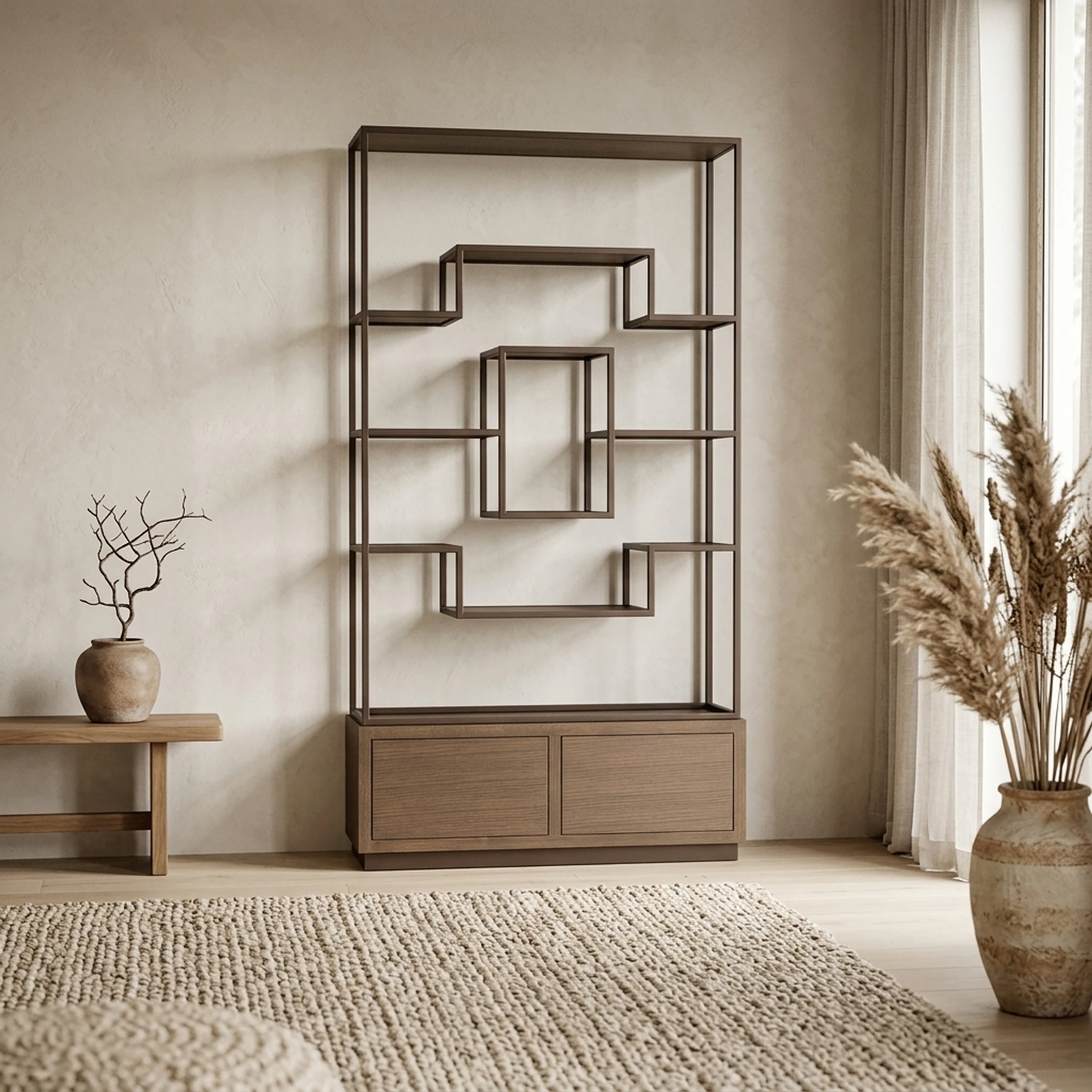 Wall Cabinet Bonvoy brown - Richmond Interiors
