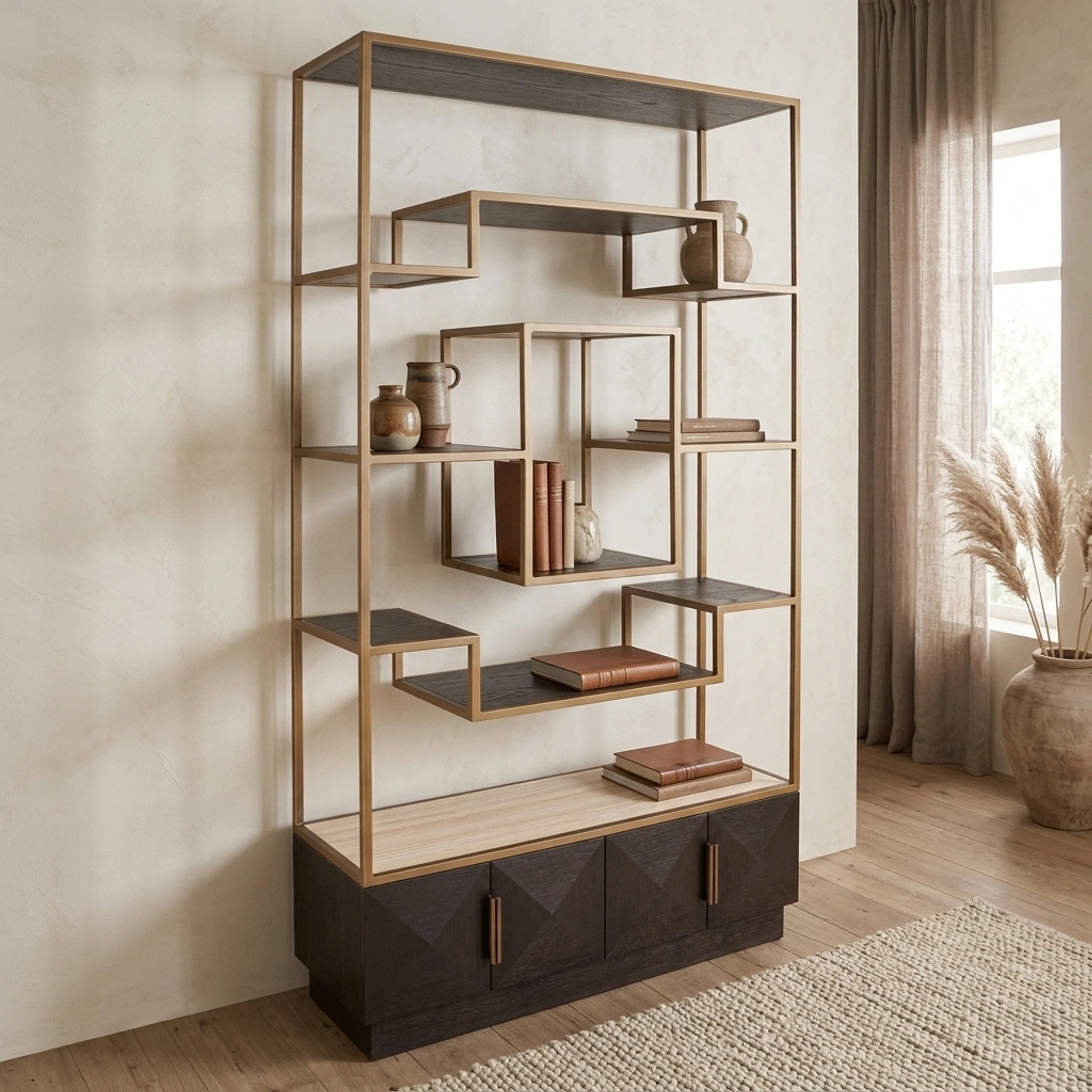 Wall Cabinet Claremont brown - Richmond Interiors