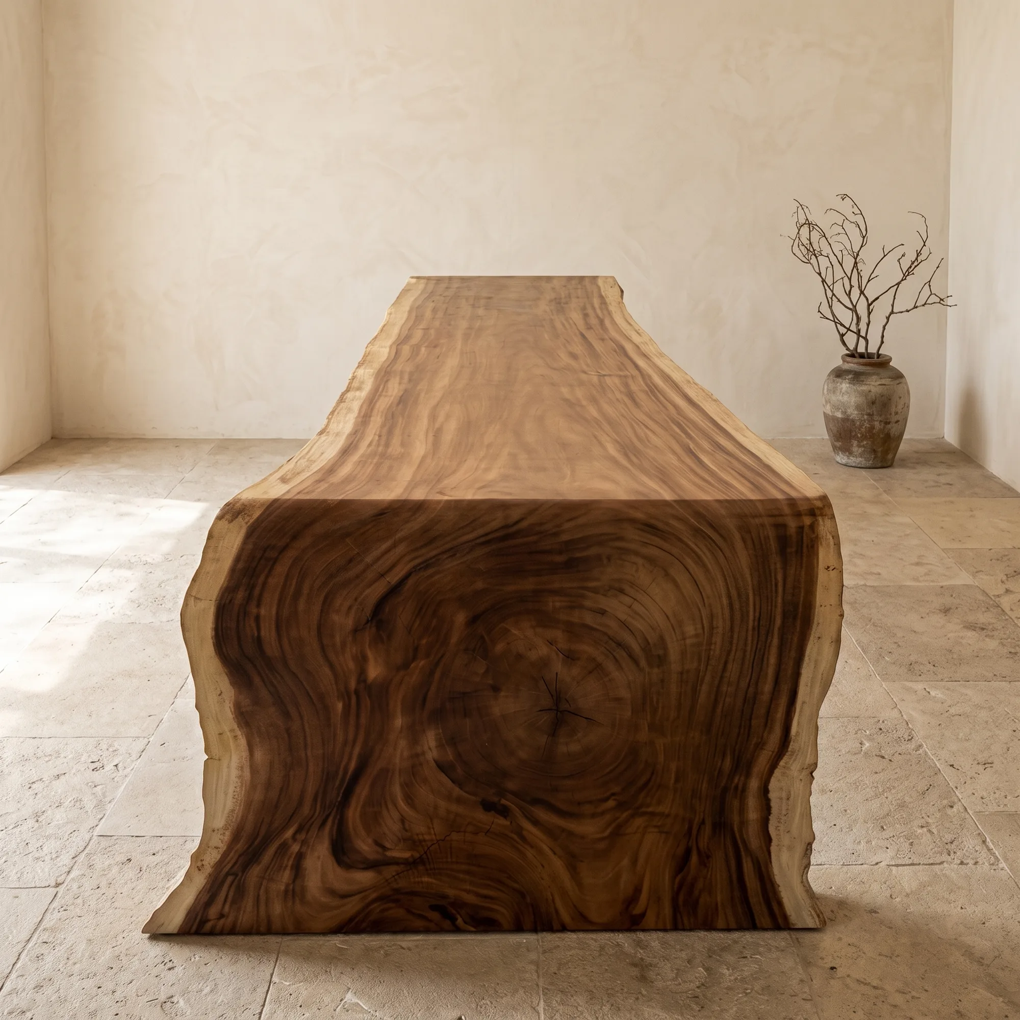Wasserfall Baumstammtisch Suarholz | 320 cm