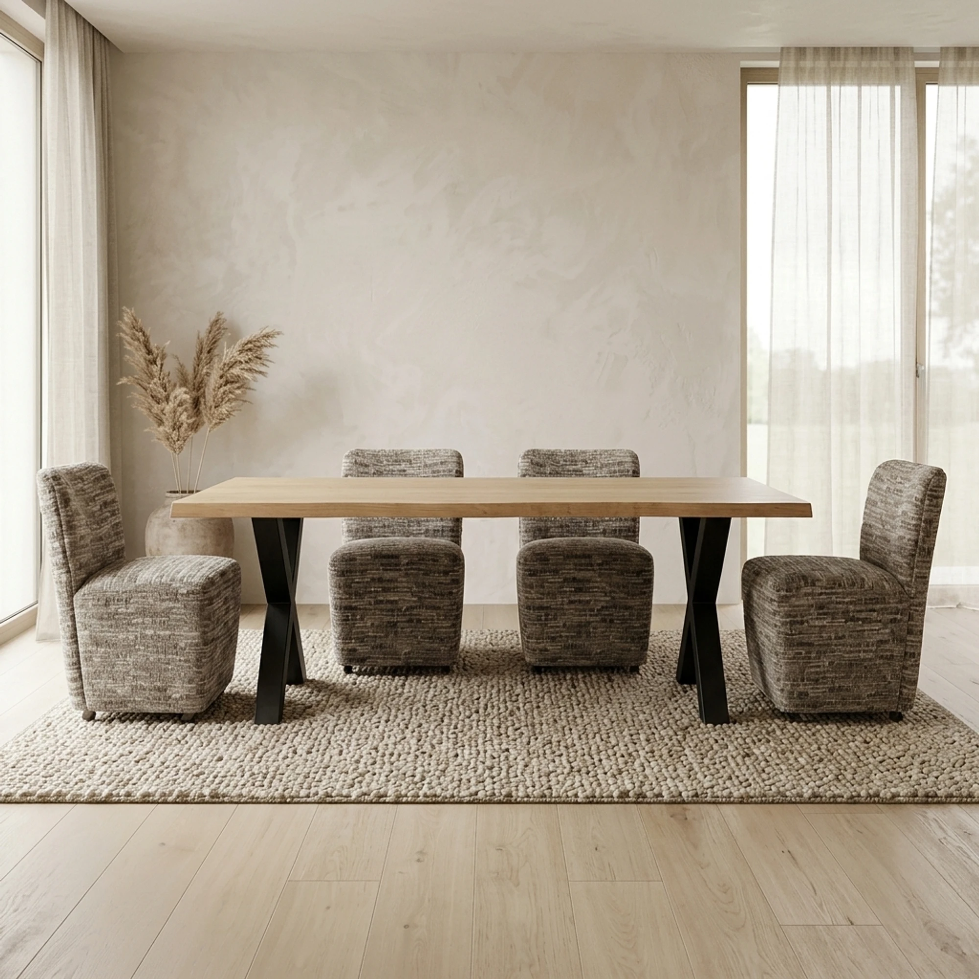 Xara Dining Table natural rectangular 260 cm - Tower Living