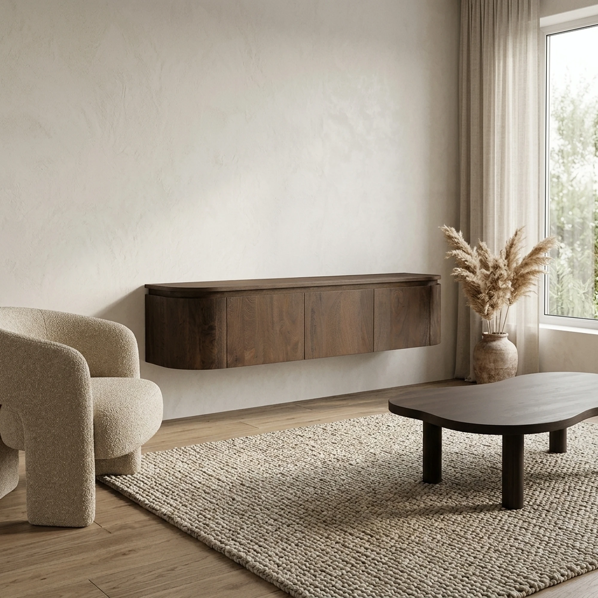 Hängendes TV-Möbel Elvano Malta 140cm - Livingfurn