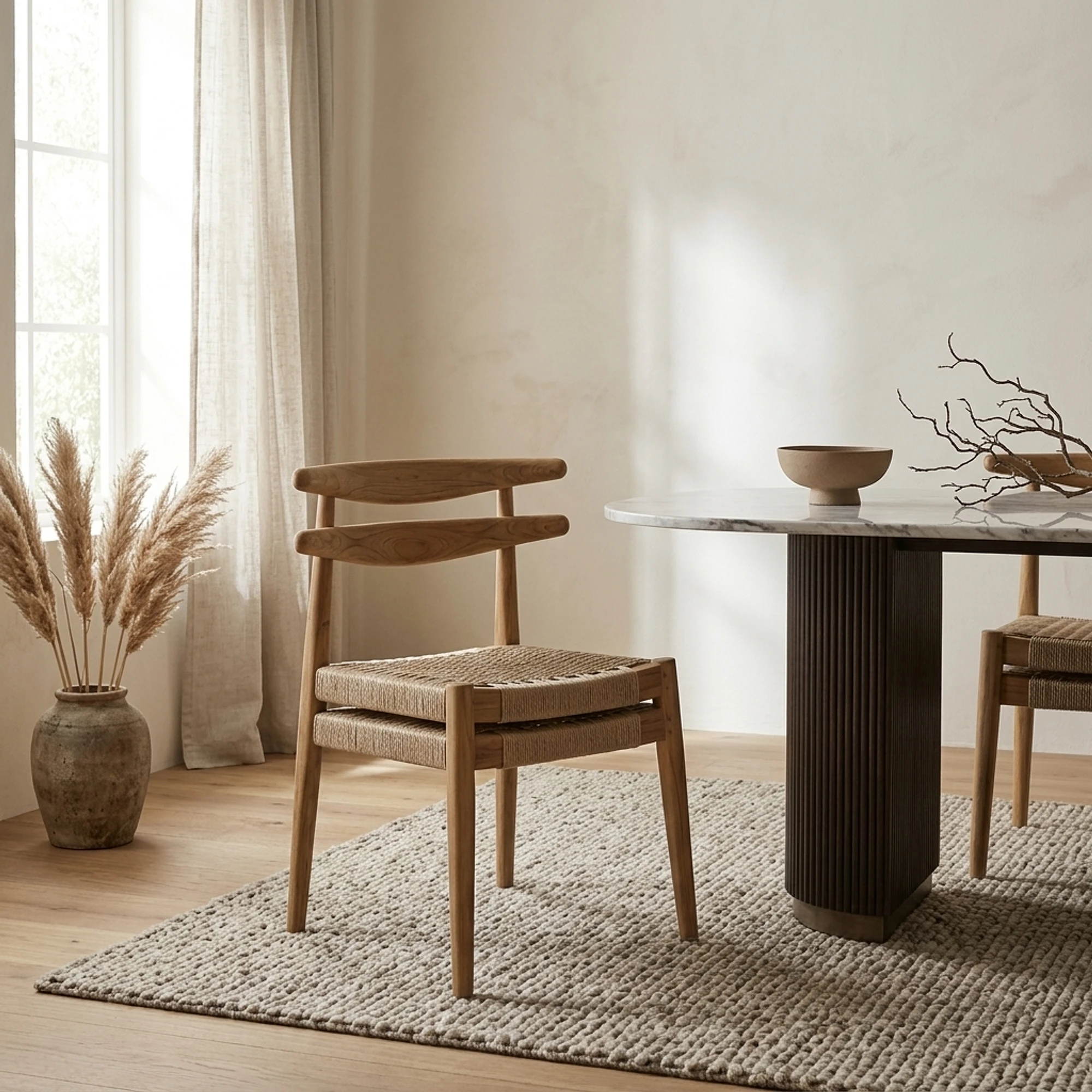 Lima Dining Chair Teakwood Natural - MUST Living