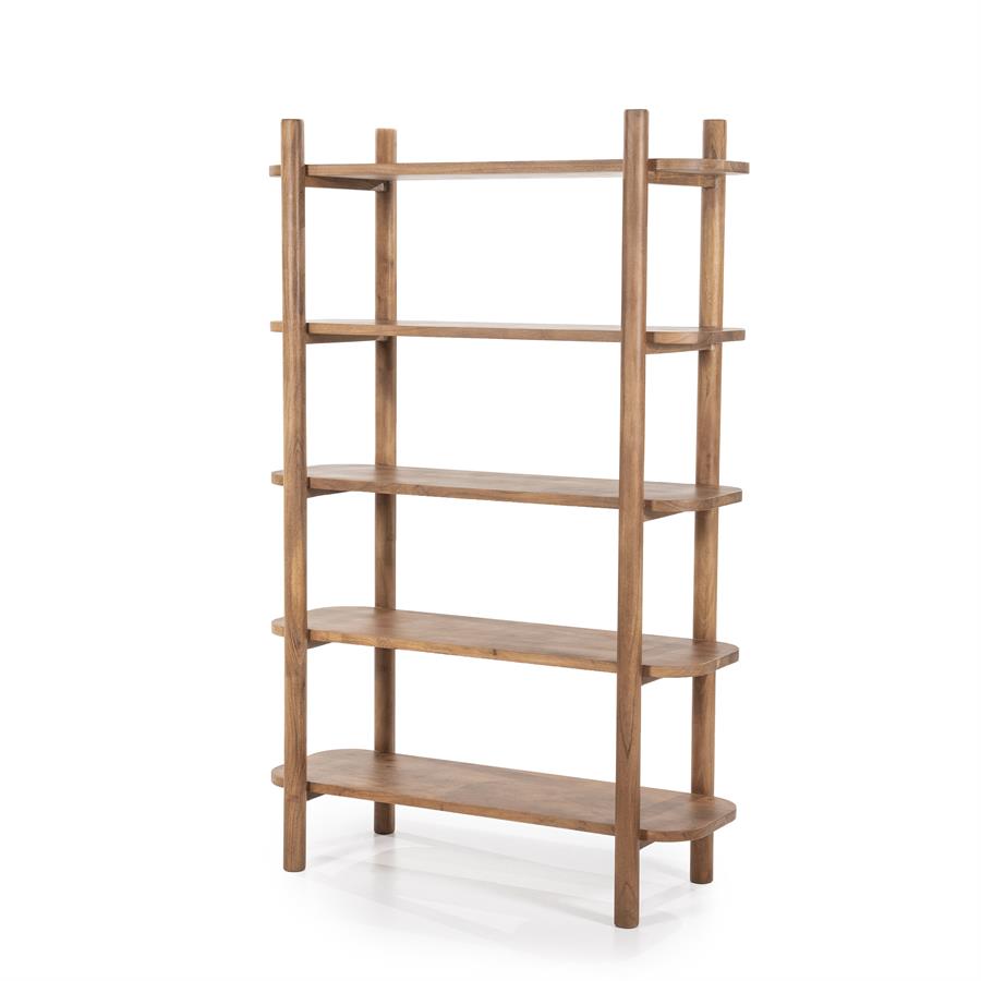 Wall Cabinet Julian Acacia Wood - Eleonora