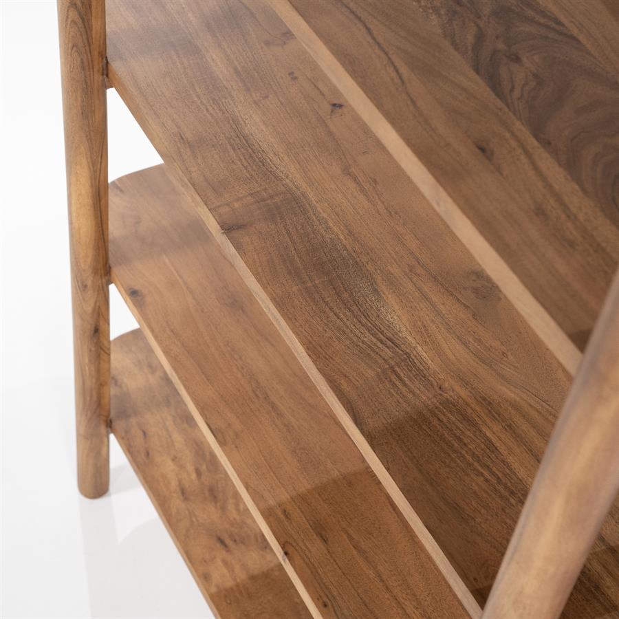 Wall Cabinet Julian Acacia Wood - Eleonora