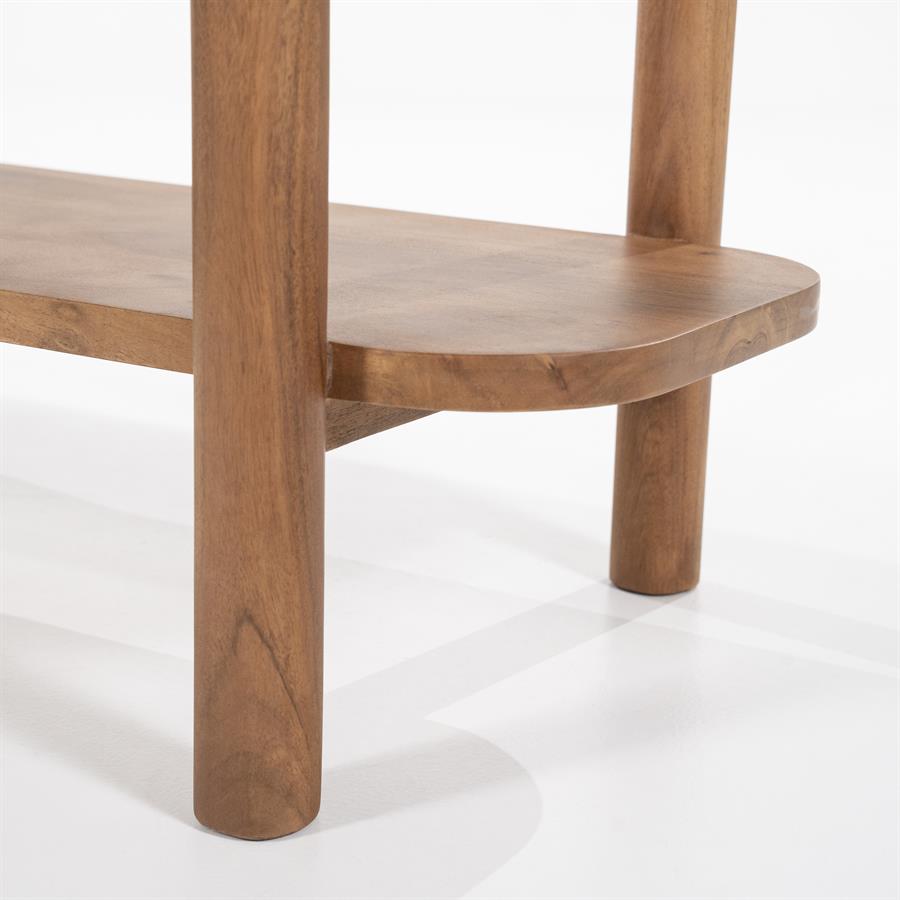 Wall Cabinet Julian Acacia Wood - Eleonora