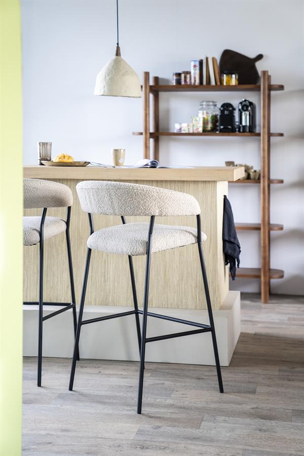Wall Cabinet Julian Acacia Wood - Eleonora