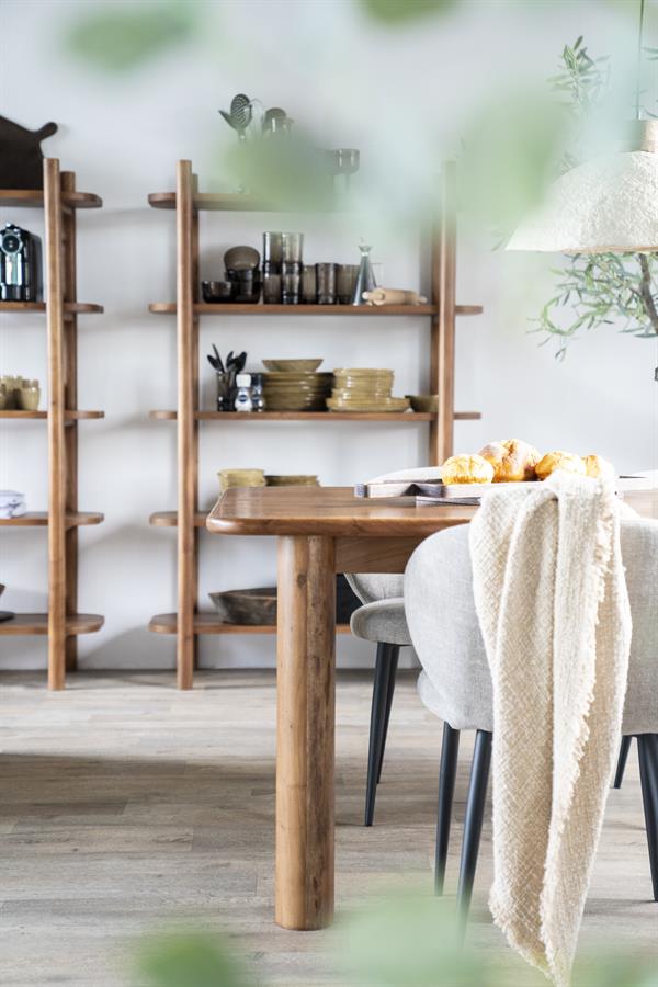 Wall Cabinet Julian Acacia Wood - Eleonora