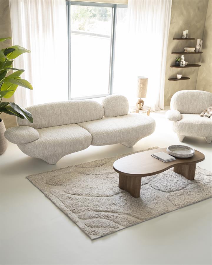Jayden Sofa Beige Barkley - Eleonora