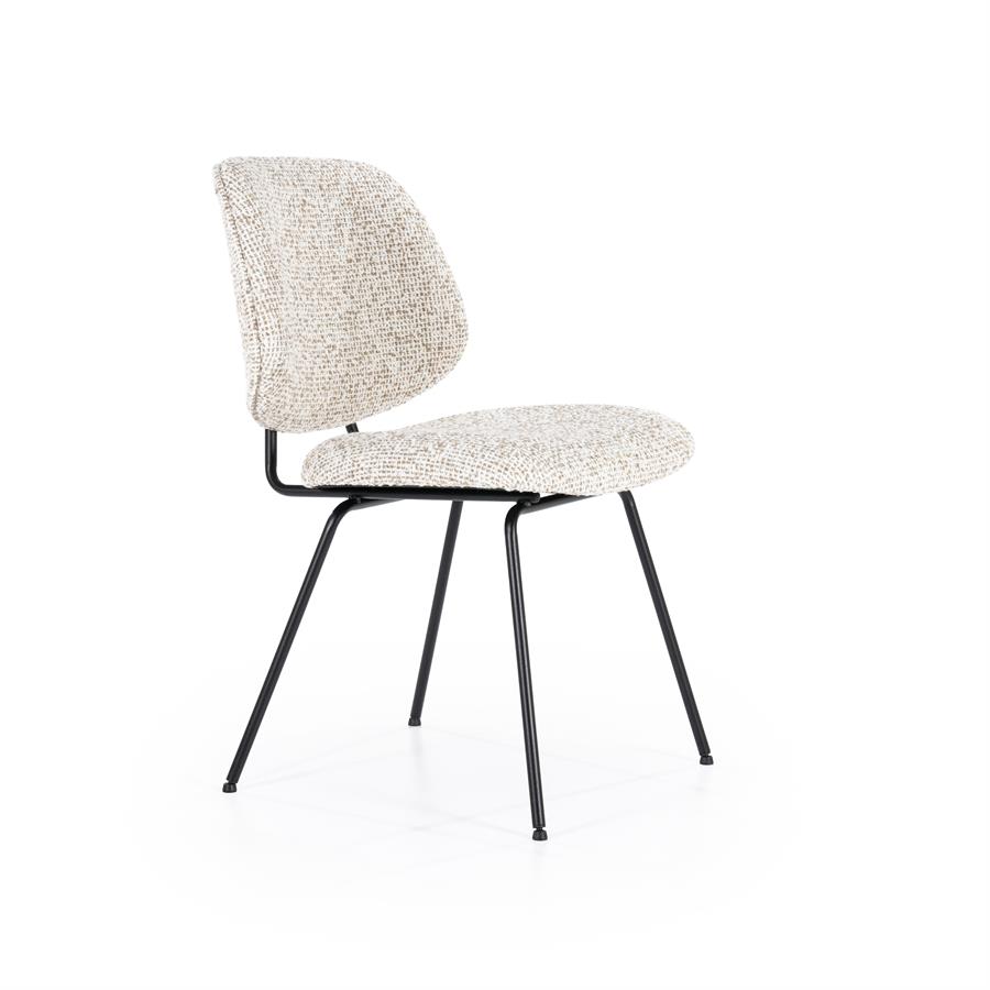 Jon chair beige Maywood - Eleonora
