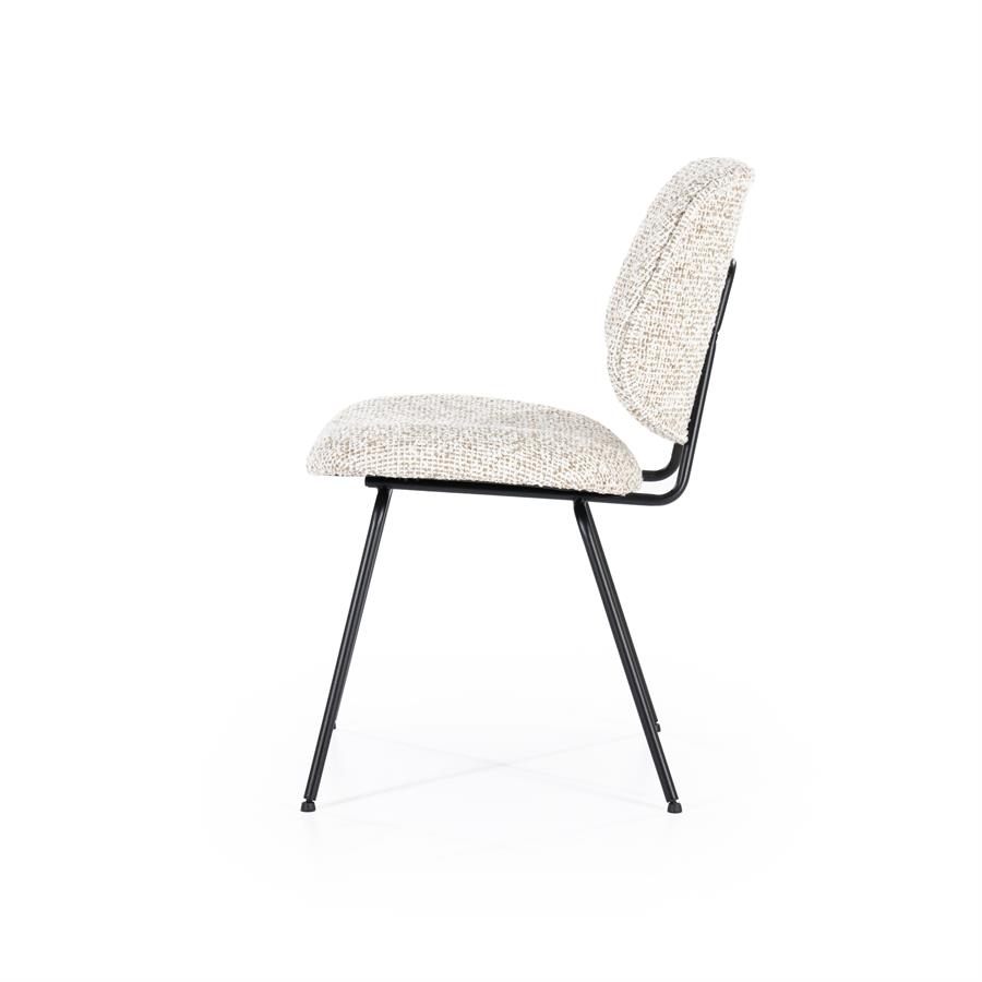 Jon chair beige Maywood - Eleonora