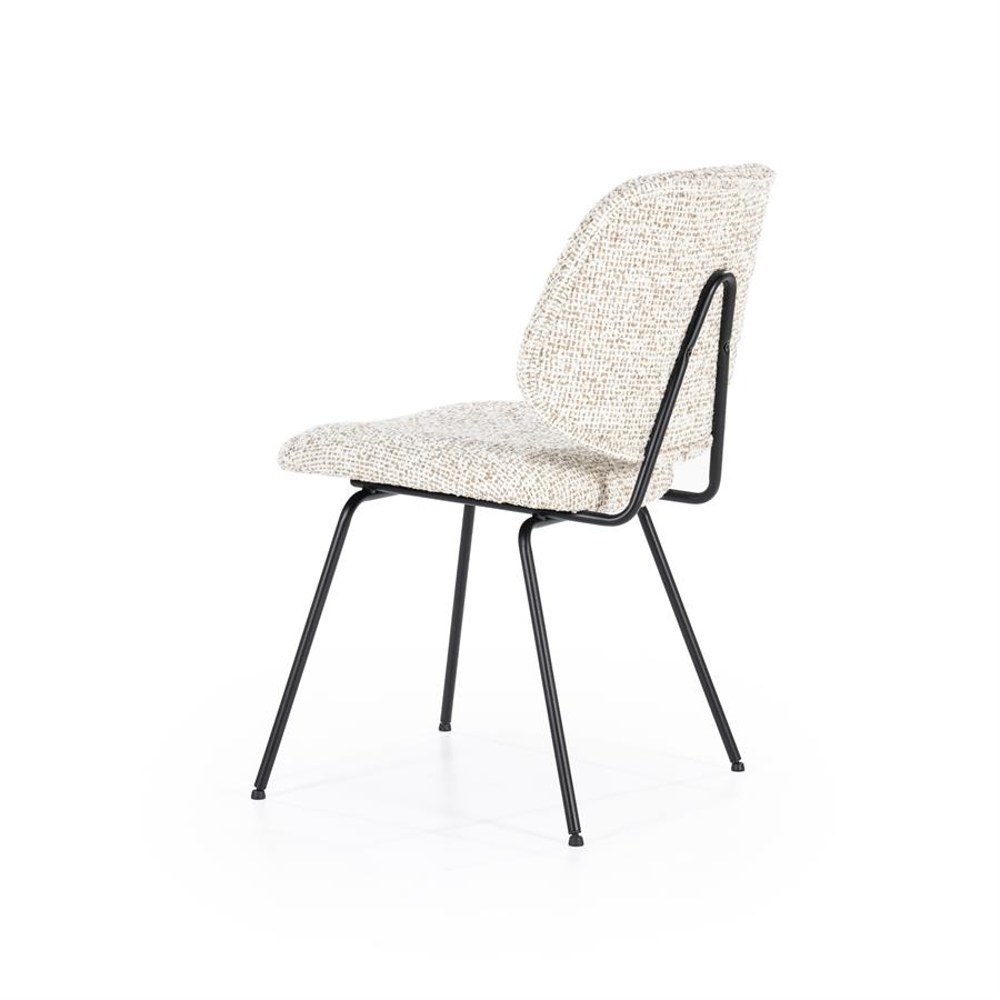 Jon chair beige Maywood - Eleonora
