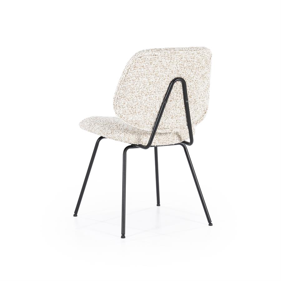 Jon chair beige Maywood - Eleonora