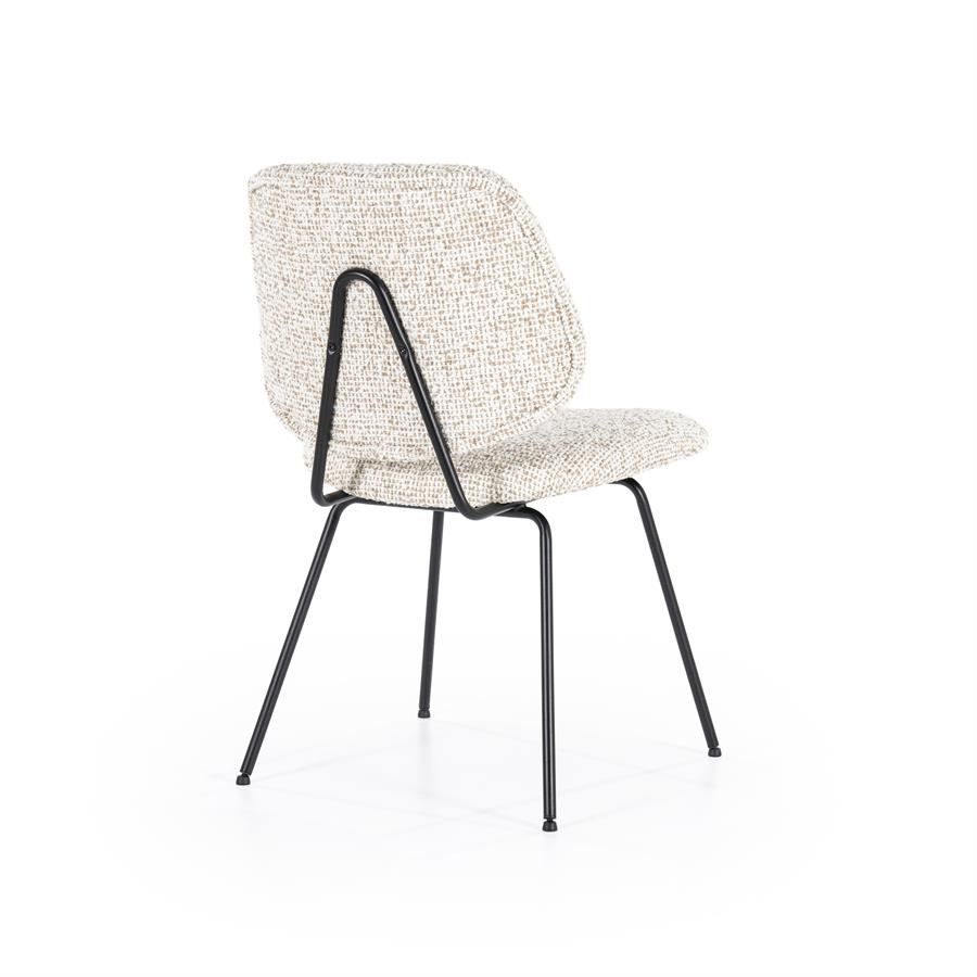Jon chair beige Maywood - Eleonora