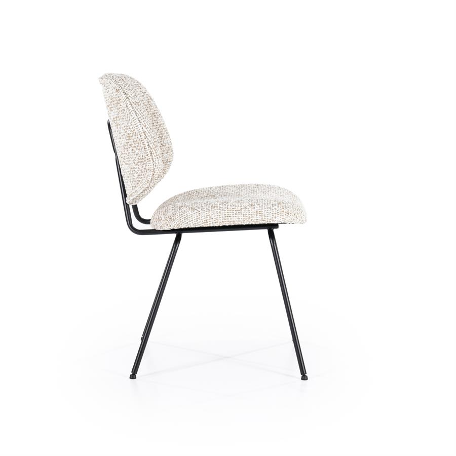 Jon chair beige Maywood - Eleonora