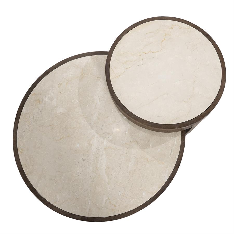 Coffee table set Hazel Mango Wood - Eleonora