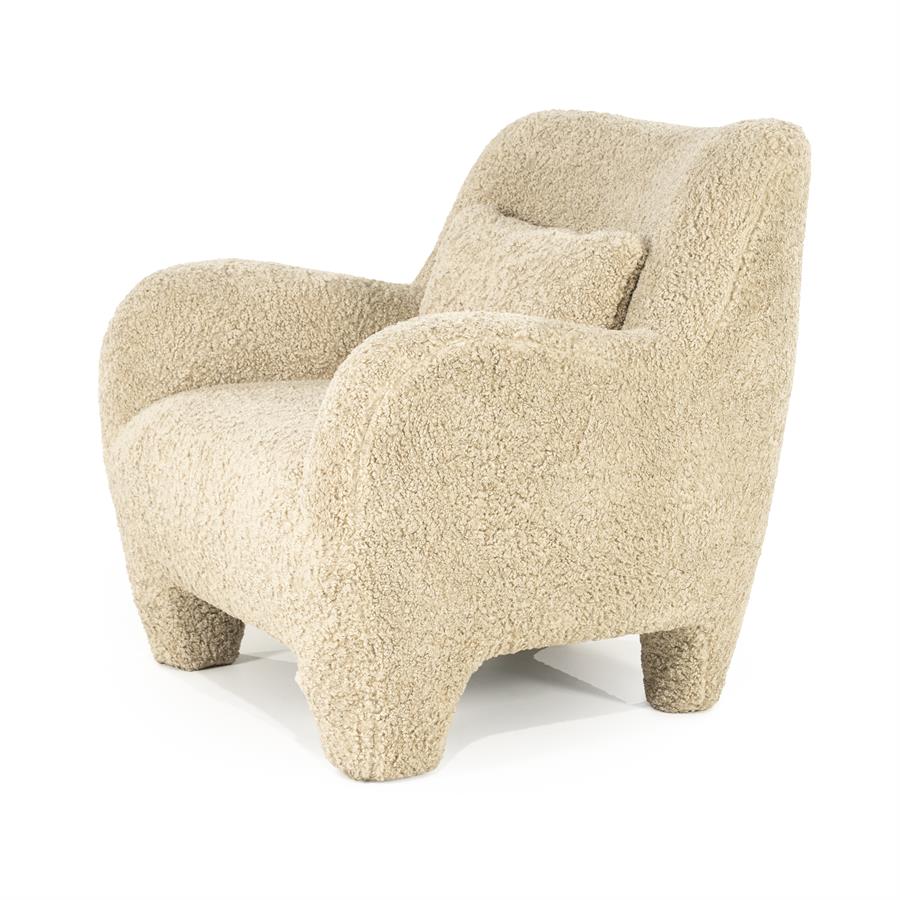 Fauteuil Shaun taupe Sheep - Eleonora