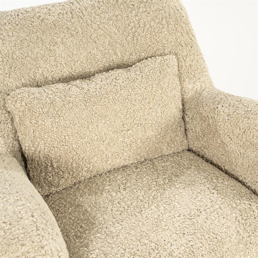 Fauteuil Shaun taupe Sheep - Eleonora