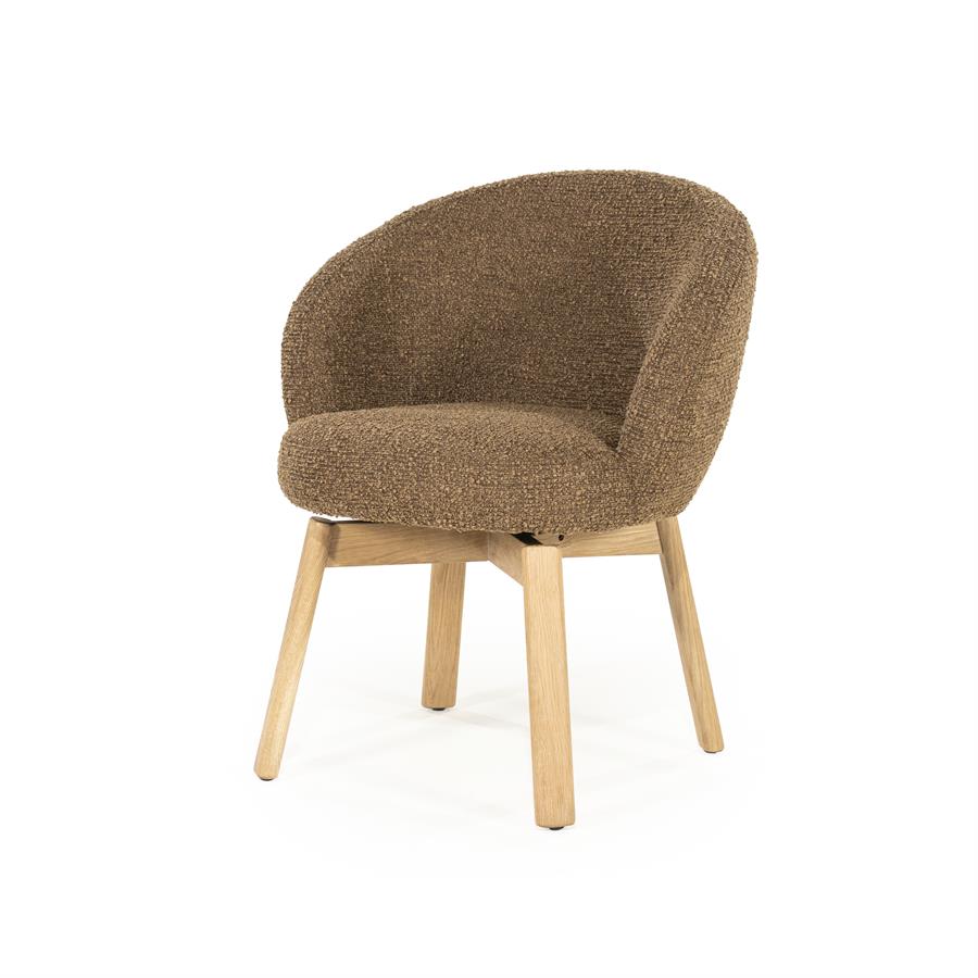 Chair Livia brown Hush - Eleonora