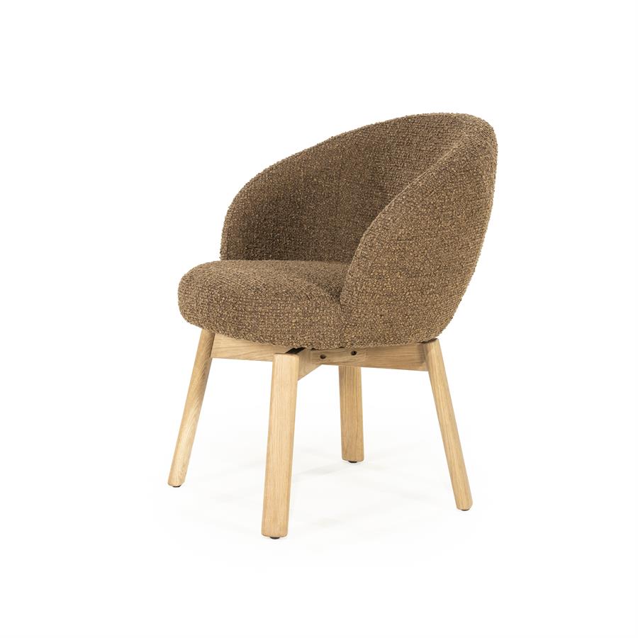 Chair Livia brown Hush - Eleonora
