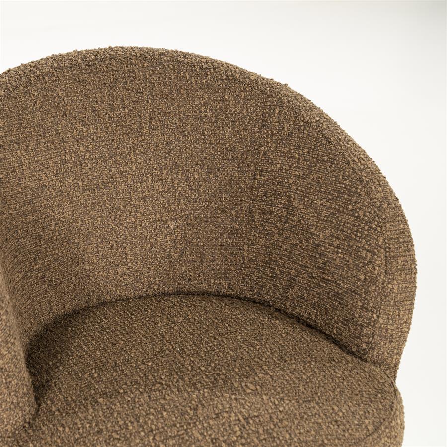 Chair Livia brown Hush - Eleonora