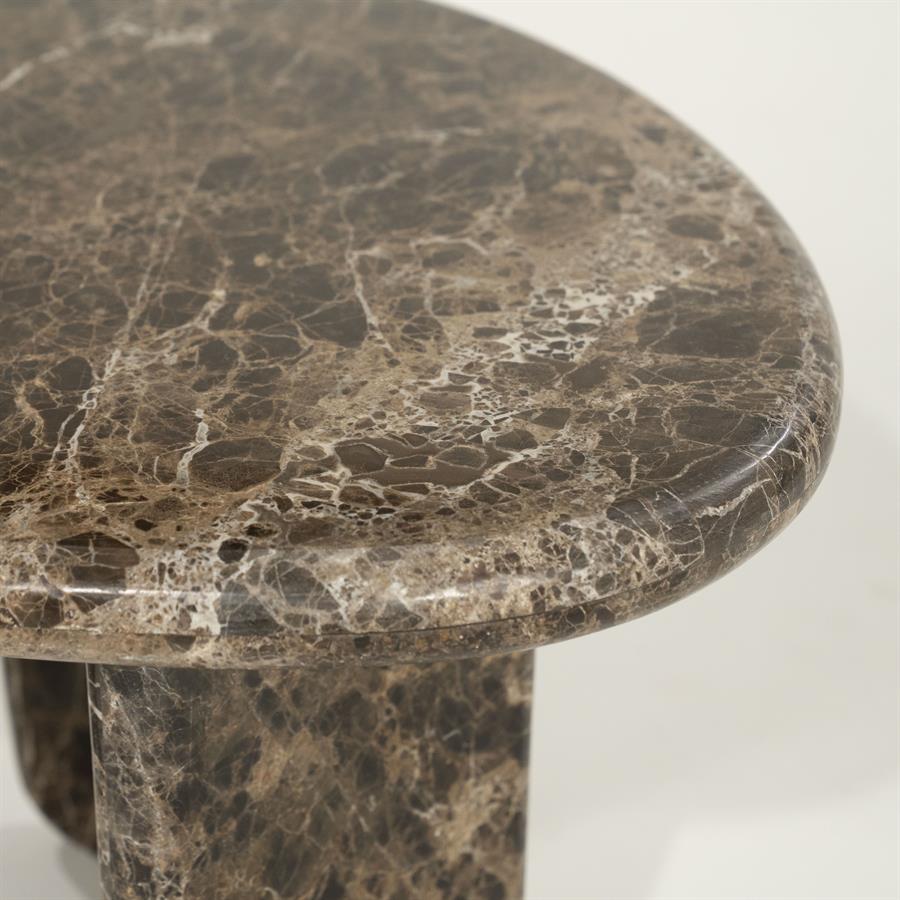 Coffee Table Devin Medium Emperador Marble - Eleonora