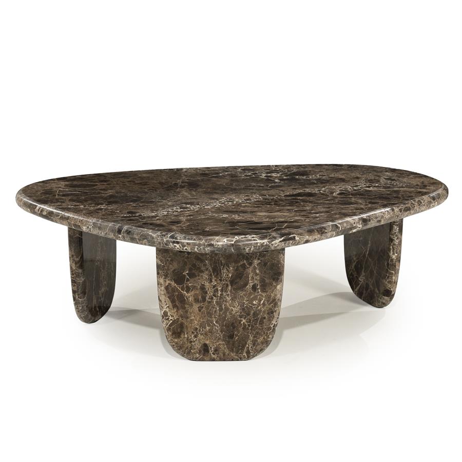 Coffee Table Devin Large Emperador Marble - Eleonora