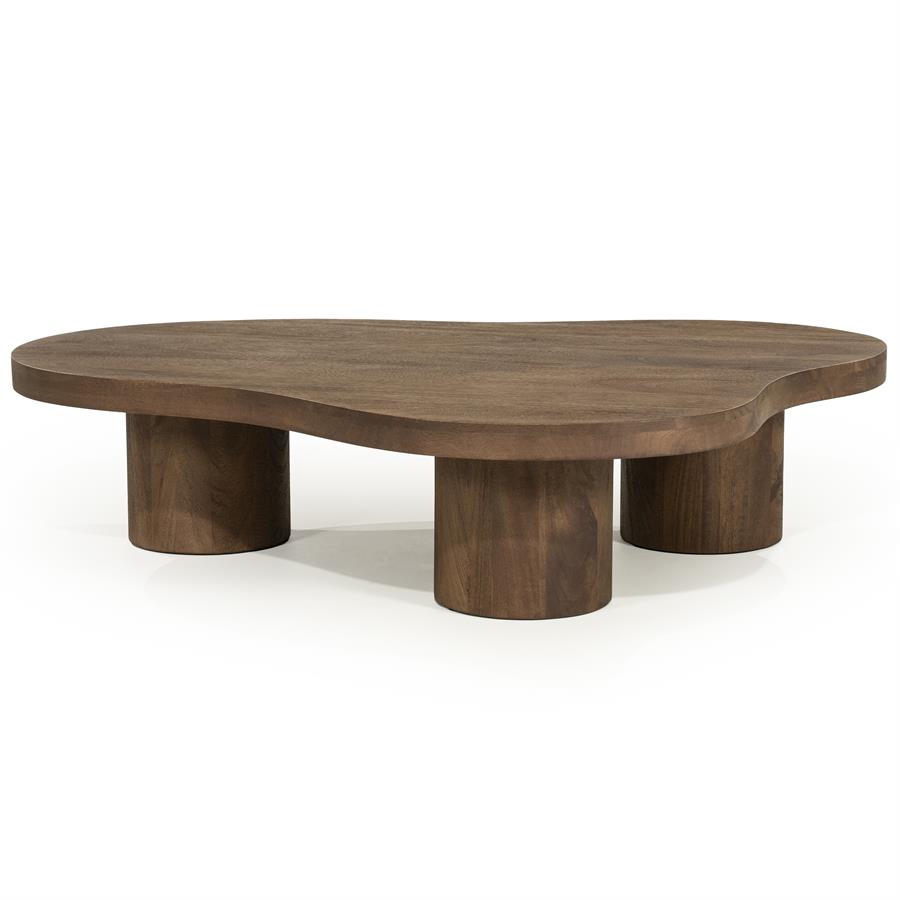 Coffee table Charlie light brown - Eleonora